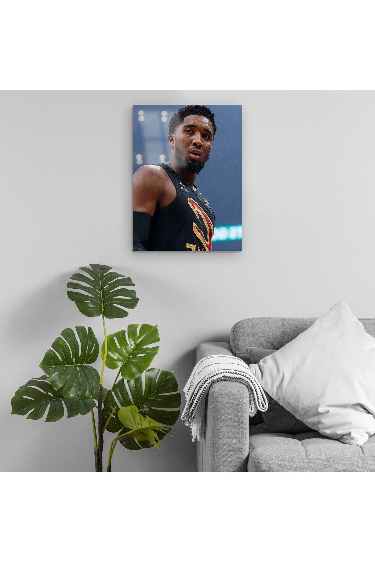 Pixxa Donovan Mitchell - Cleveland Cavaliers Metal Tablo Model 3