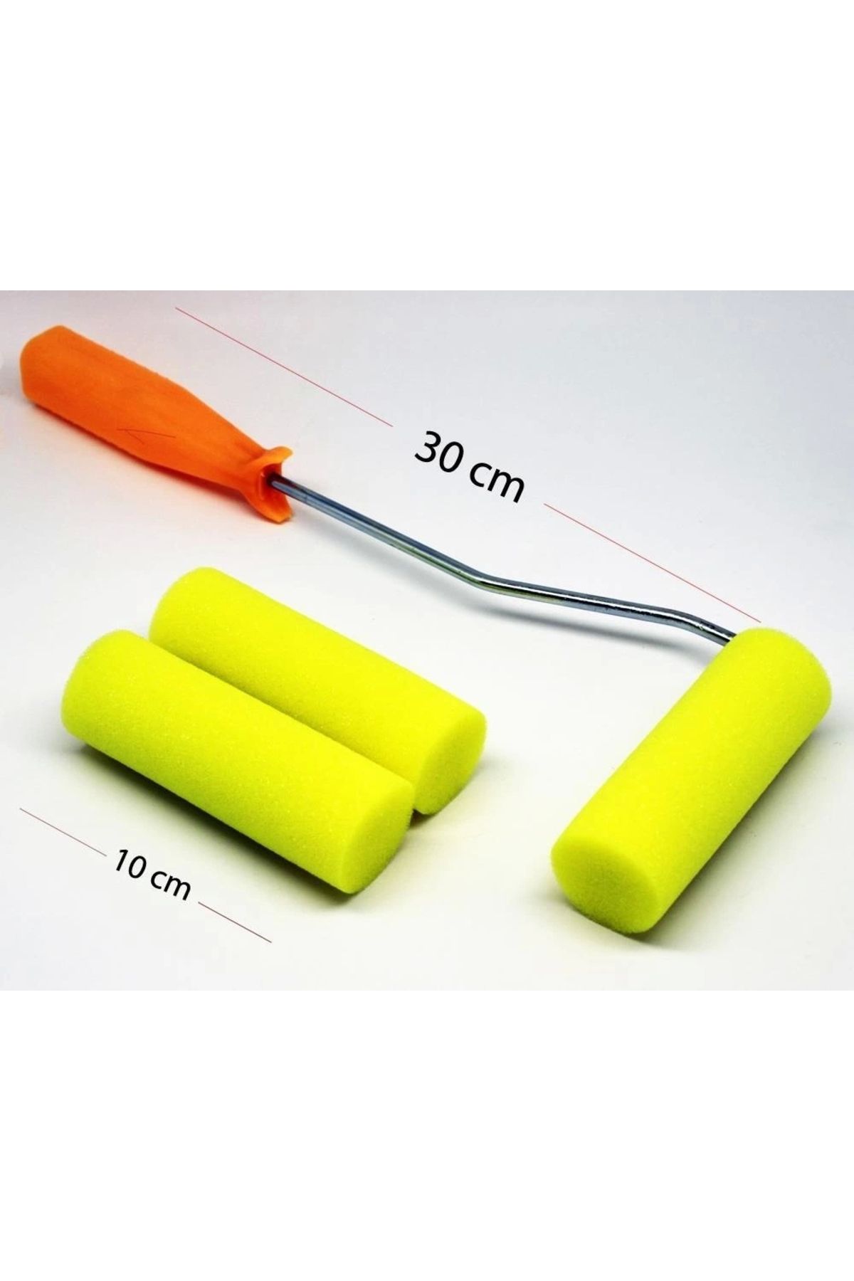 minaydan Rich Sarı Sünger Rulo Seti 10 cm