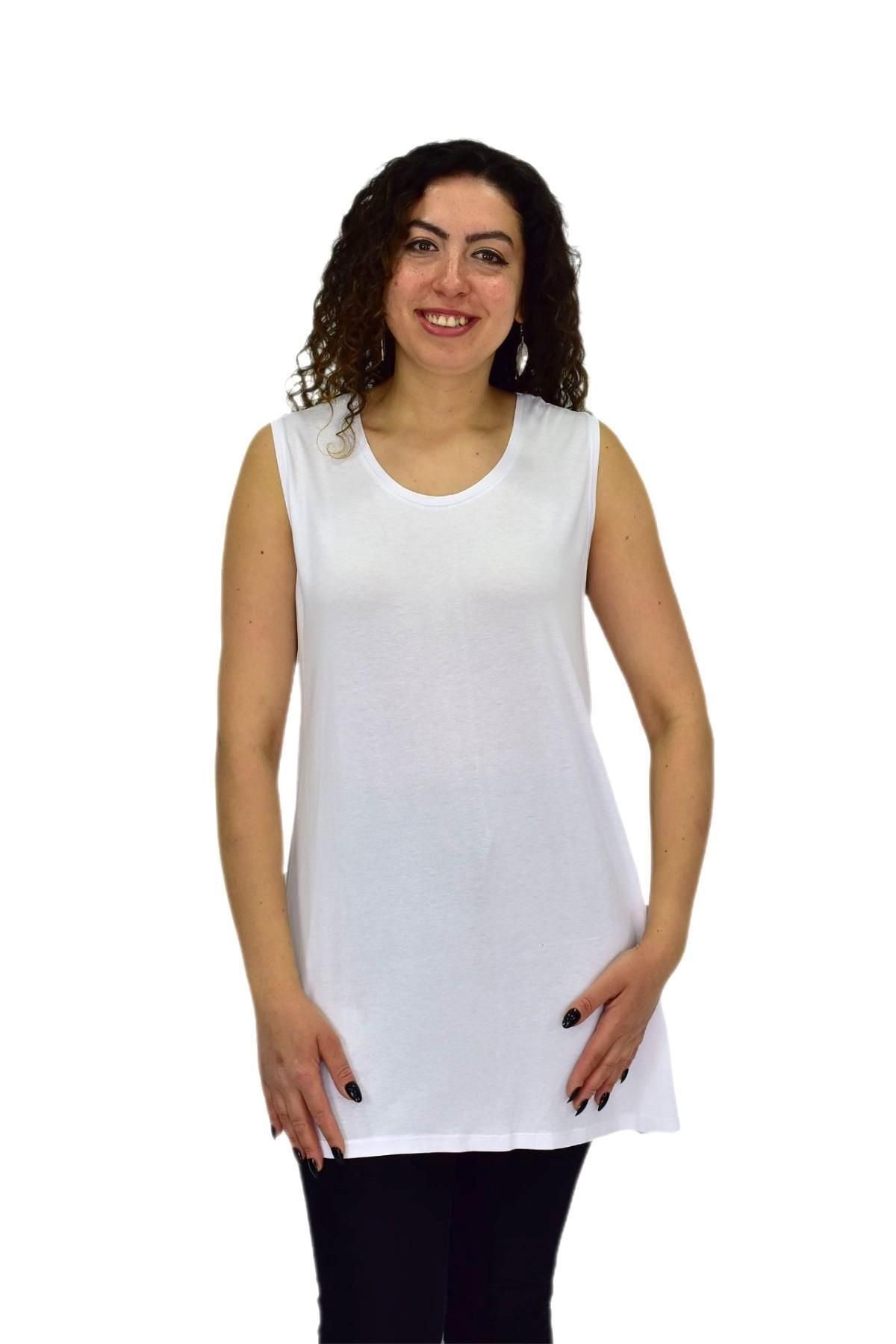 shine Kadın Askılı Viskon Tişöt BGL-ST04659