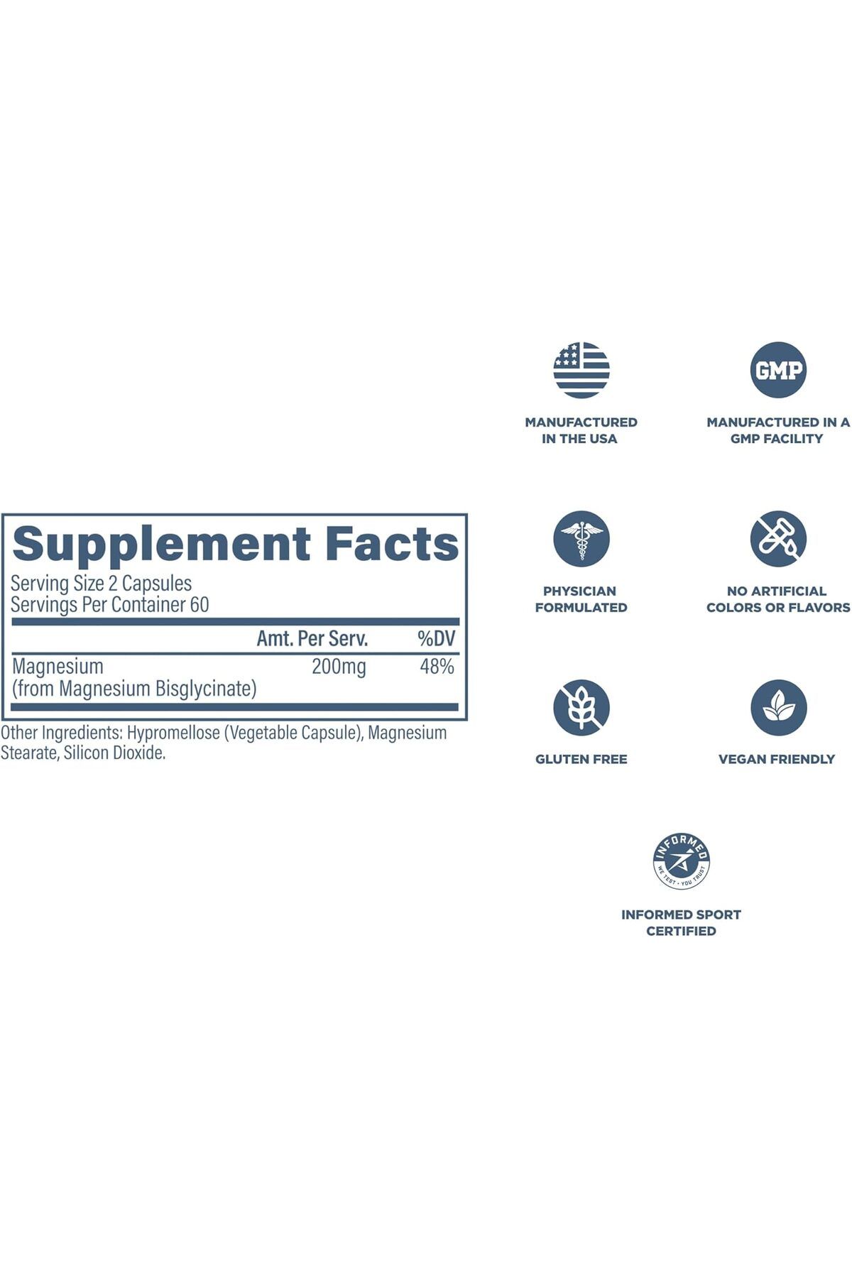 Revive-MD Magnesium Glycinate, Nervous System and Musculoskeletal Support 9