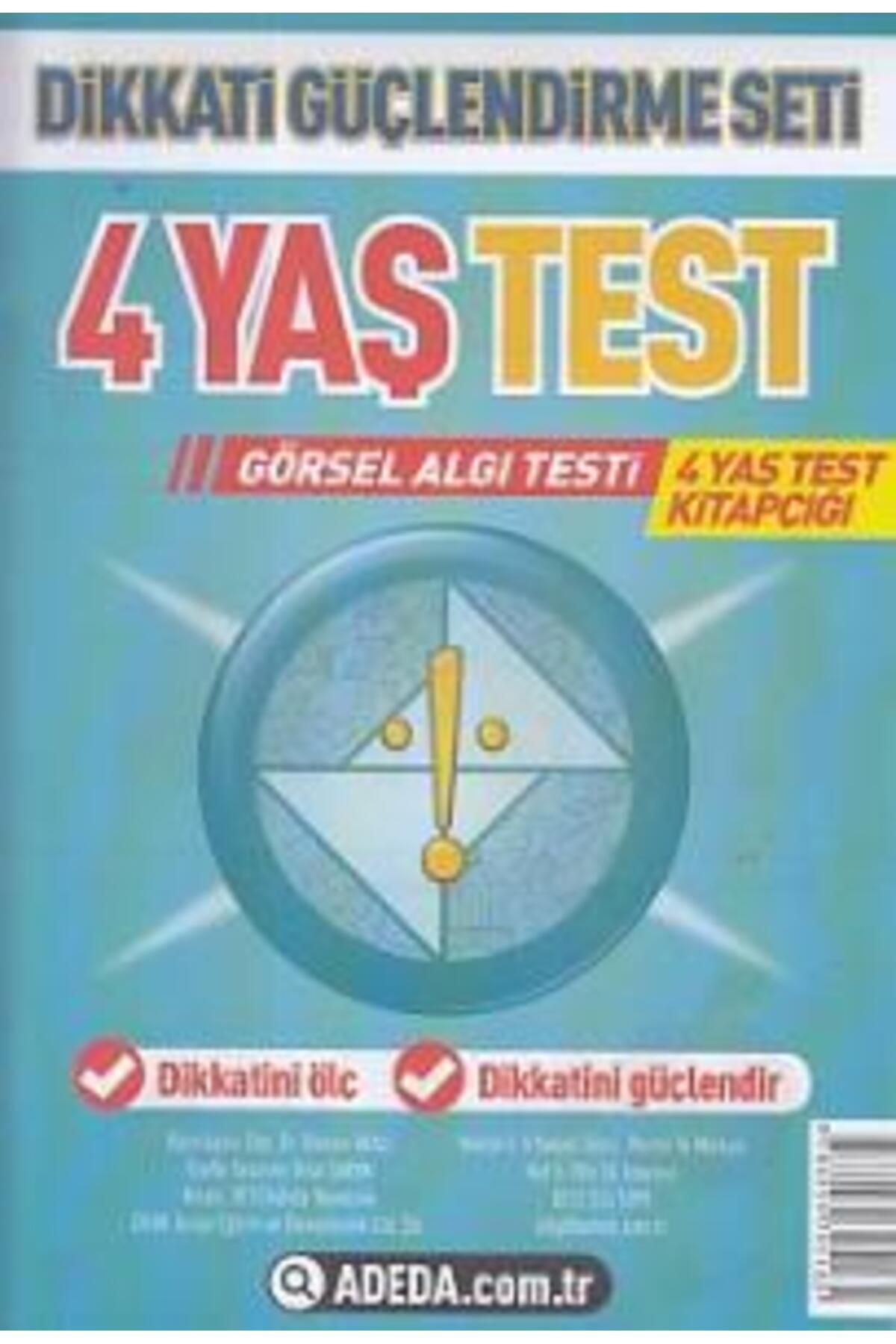Abm Yayınevi Dikkati Güçlendirme Seti 4 Yaş Test