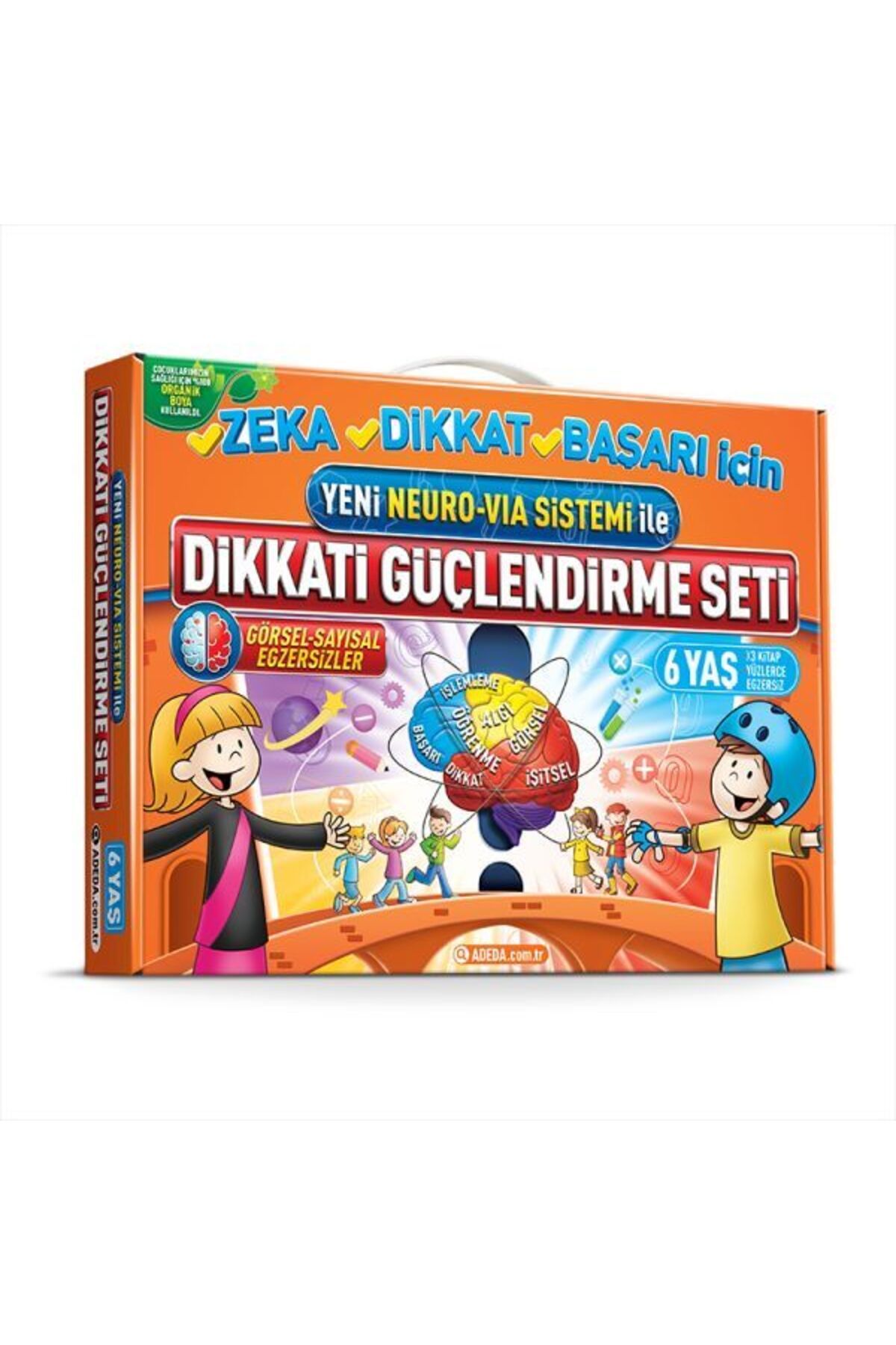 Abm Yayınevi Dikkati Güçlendirme Seti Anasınıfı – 6 Yaş- Neuro-Via