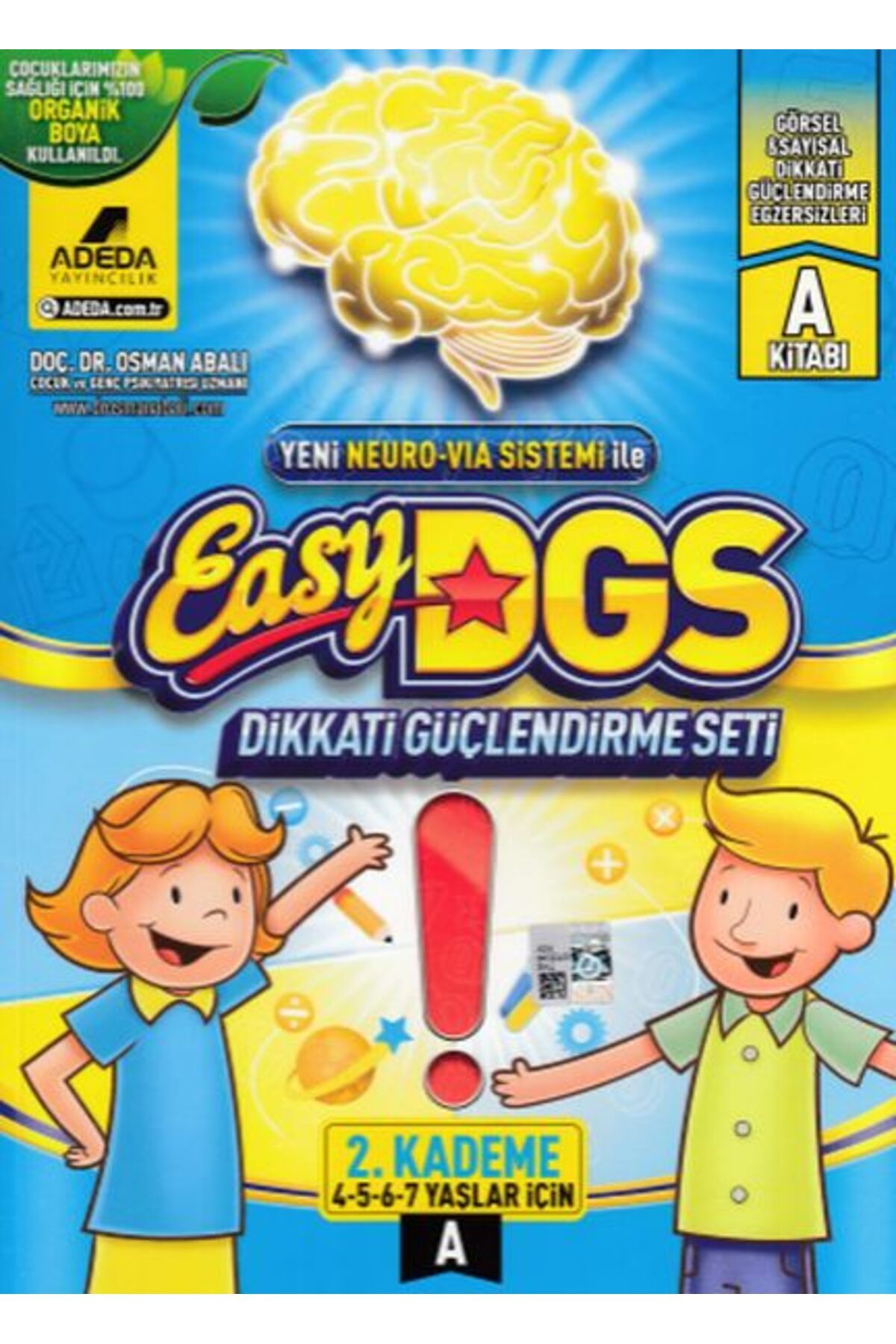 Abm Yayınevi EASY Dikkati Güçlendirme Seti 4-7 yaş A Kitapçığı