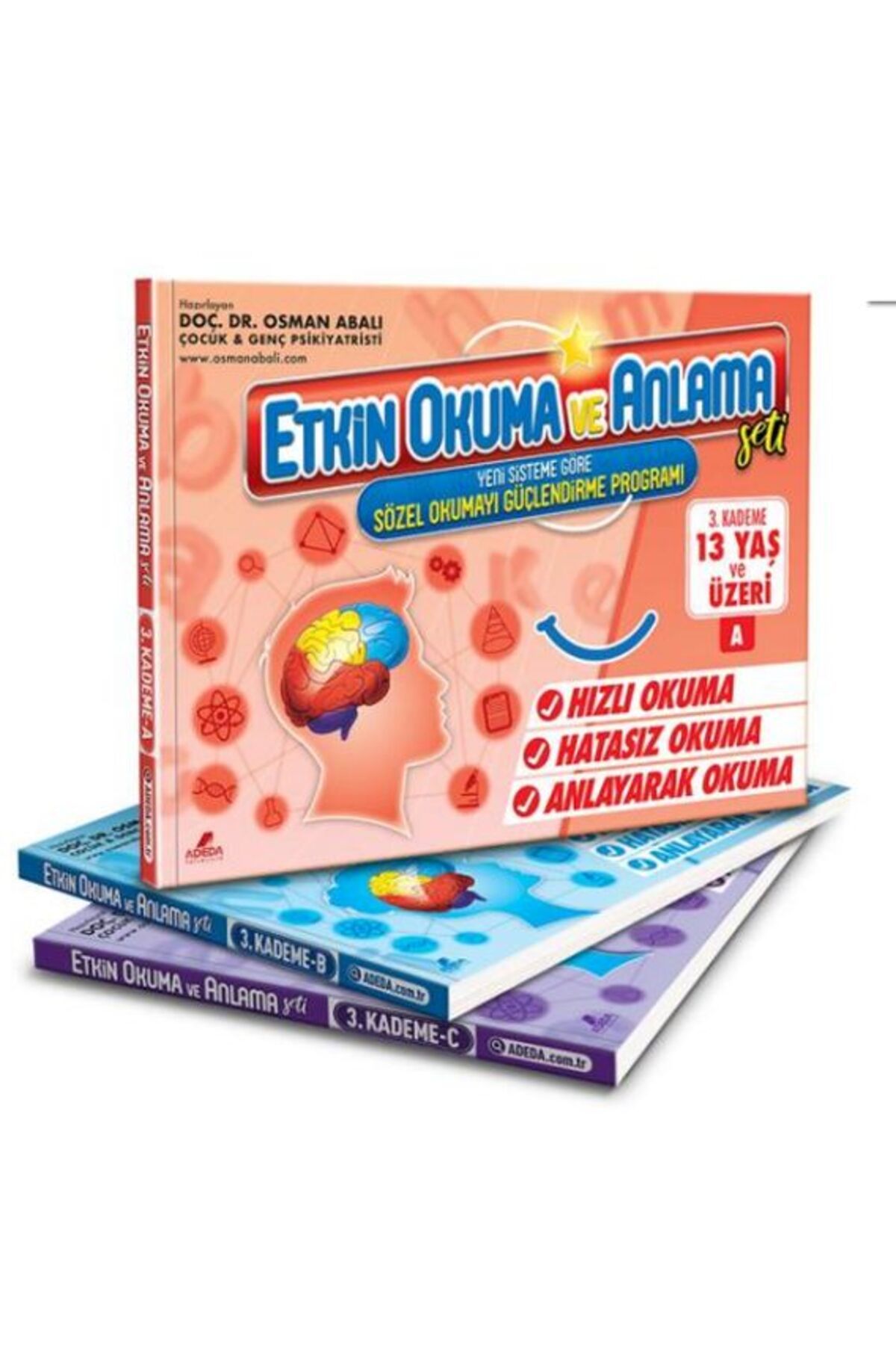 Abm Yayınevi Etkin Okuma ve Anlama - 3.Kademe (13+ Yaş)
