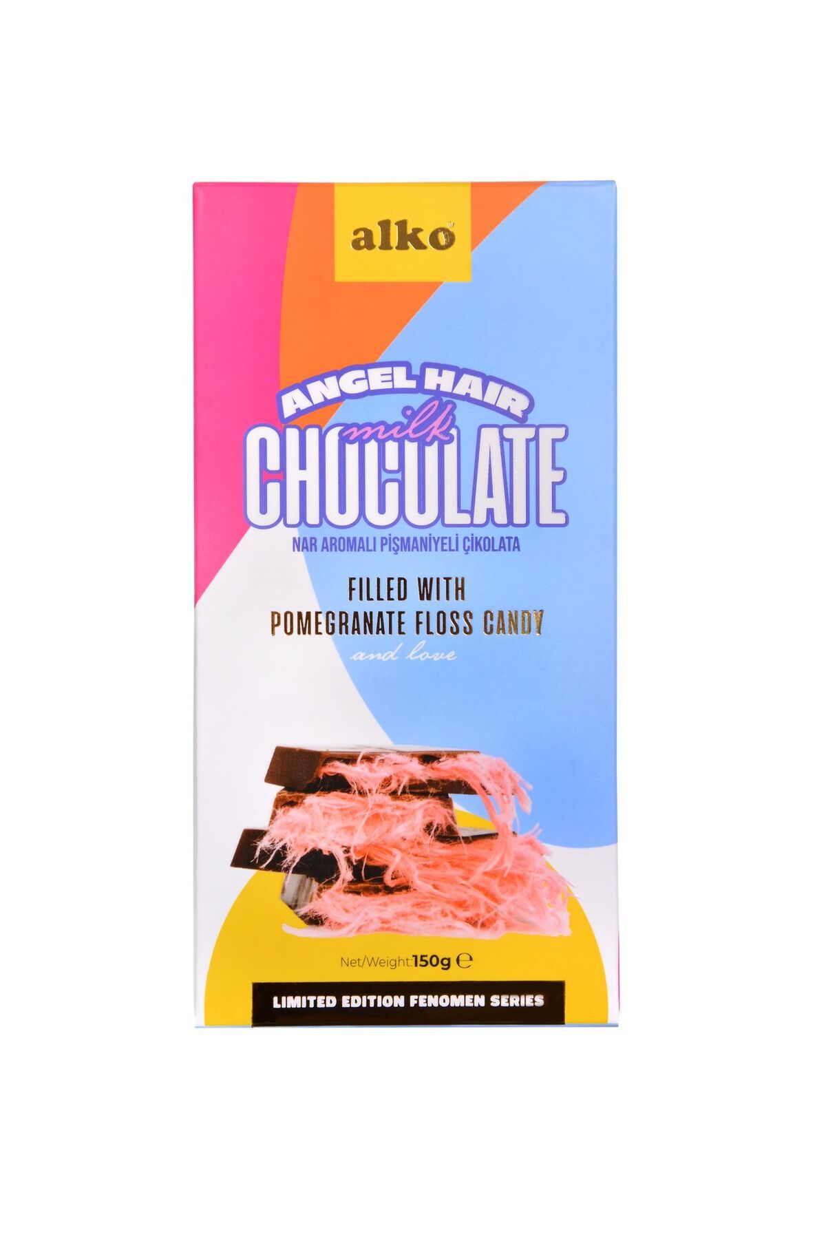 Alko Şekerleme Alko Angel Hair Sütlü Çikolata 150 gr