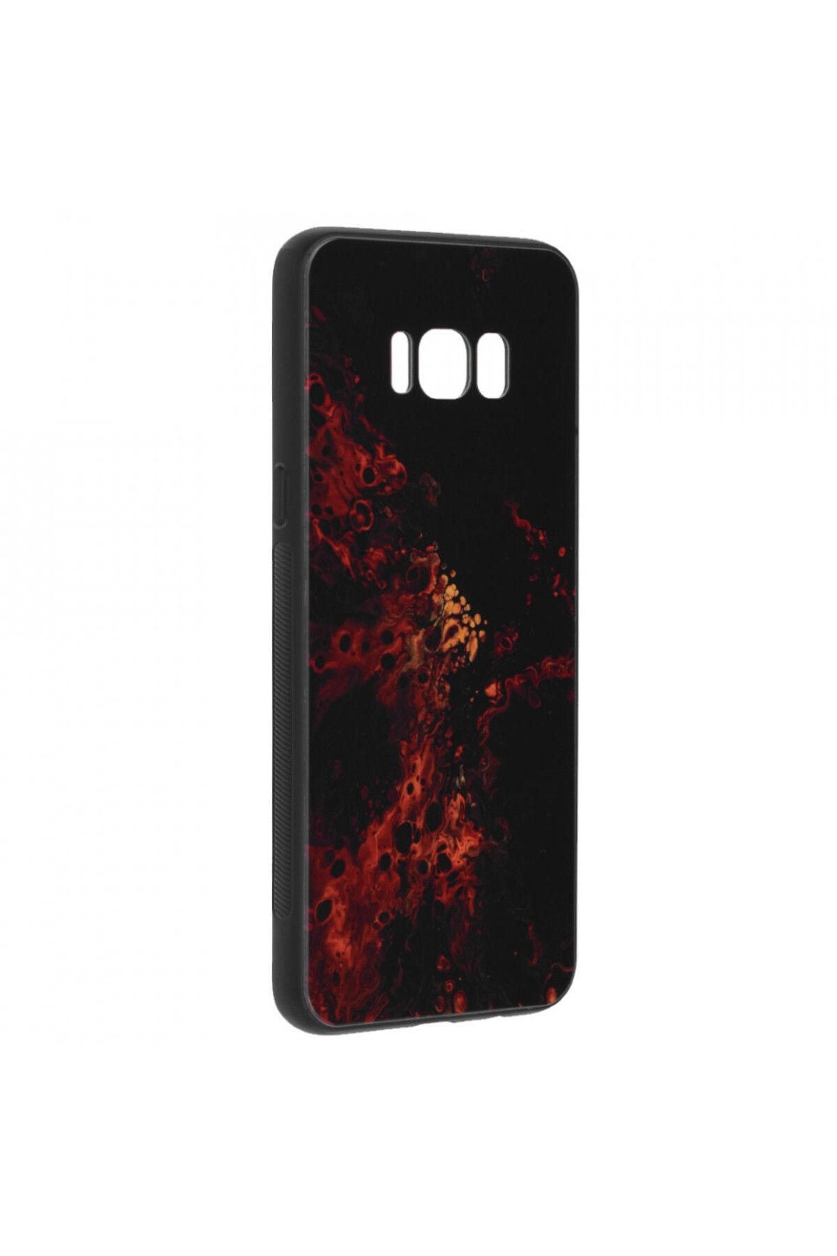 Techsuit-Samsung Galaxy S8 Plus Case - Techsuit Glaze Series - Red Nebula 4
