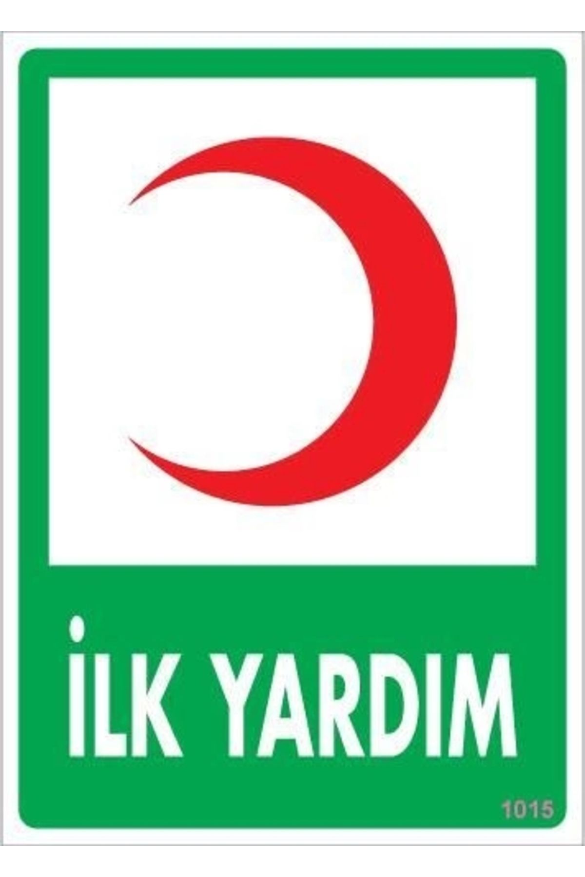 minaydan İlk Yardım Dolabı Levhası 25x35 KOD:1015
