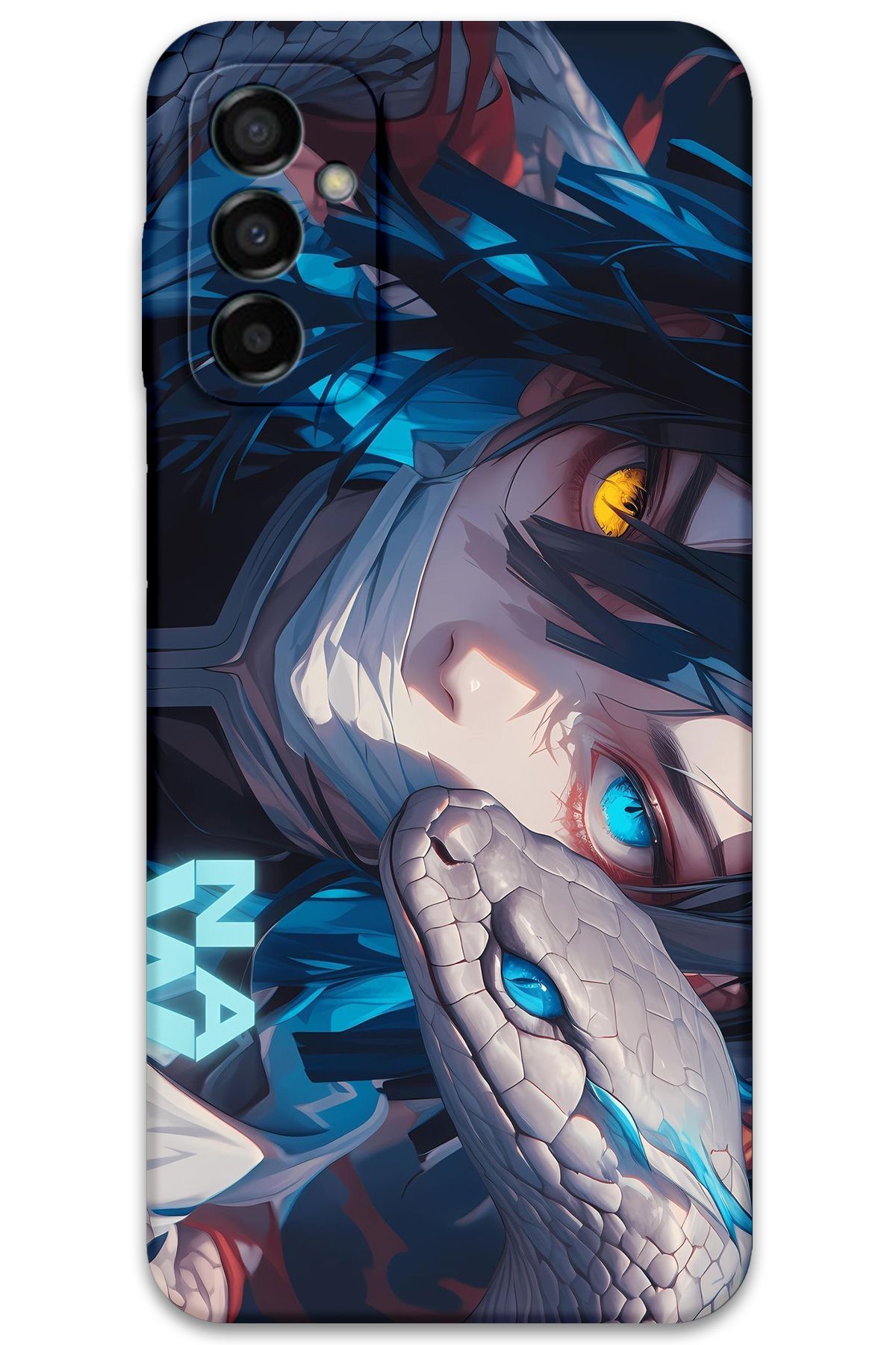 Gramaphone Galaxy M23 Uyumlu Anime Desenli Telefon Kılıfı + Ekran Koruyucu - 5748