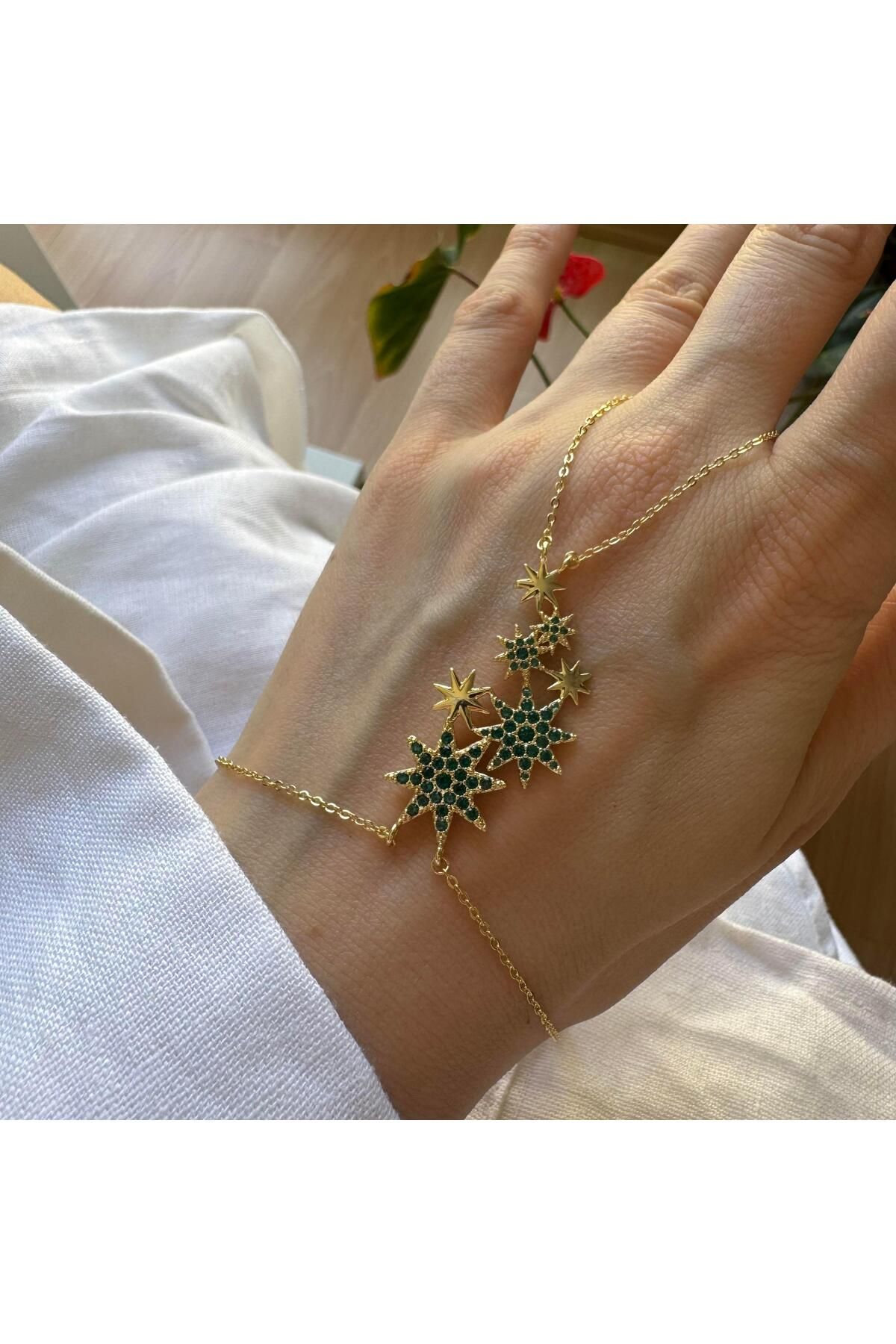 Venus Design Çelik Taşlı Yıldız Şahmeran