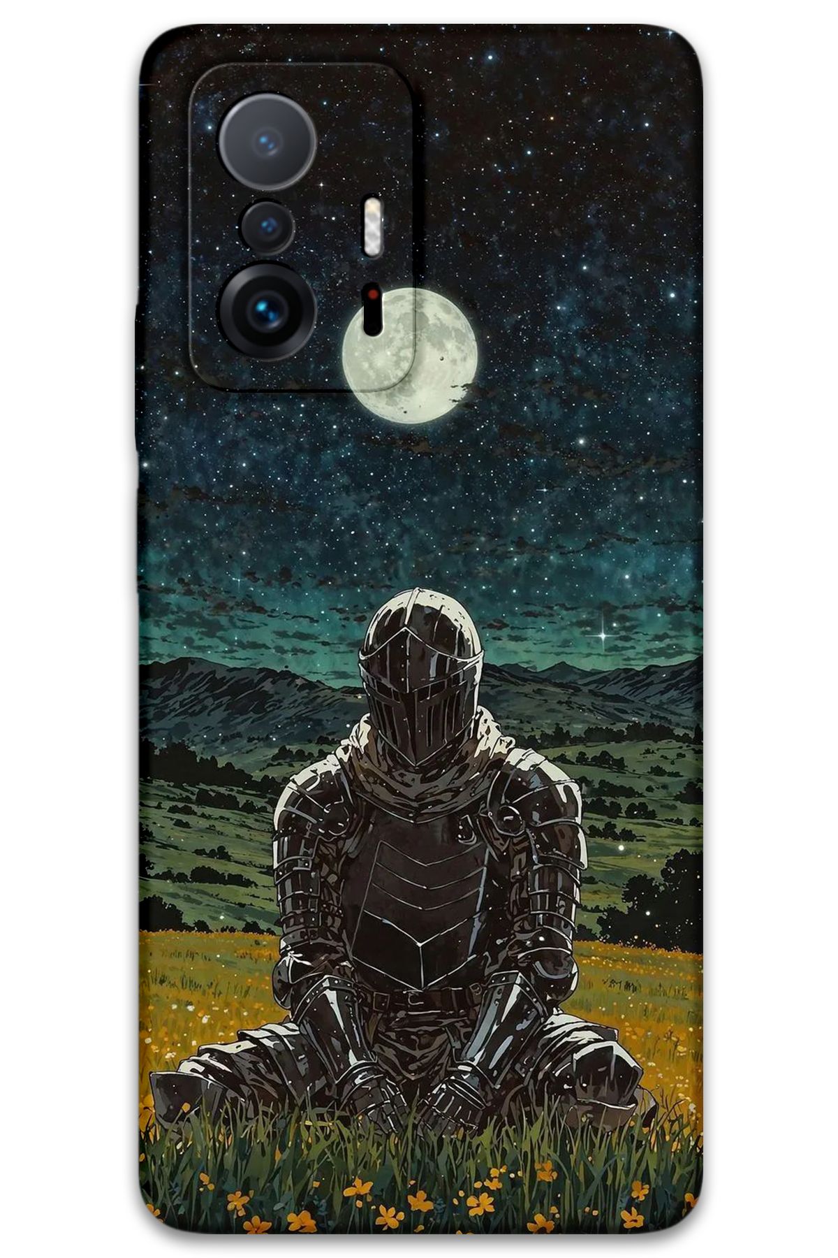 Gramaphone Xiaomi Mi 11T Uyumlu Retro Desenli Telefon Kılıfı + Ekran Koruyucu - 5844