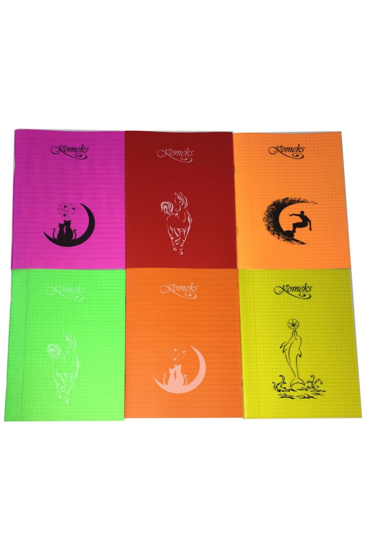 gnsstore Komeks Defter A5 PP Kareli Dikişli 40Yp