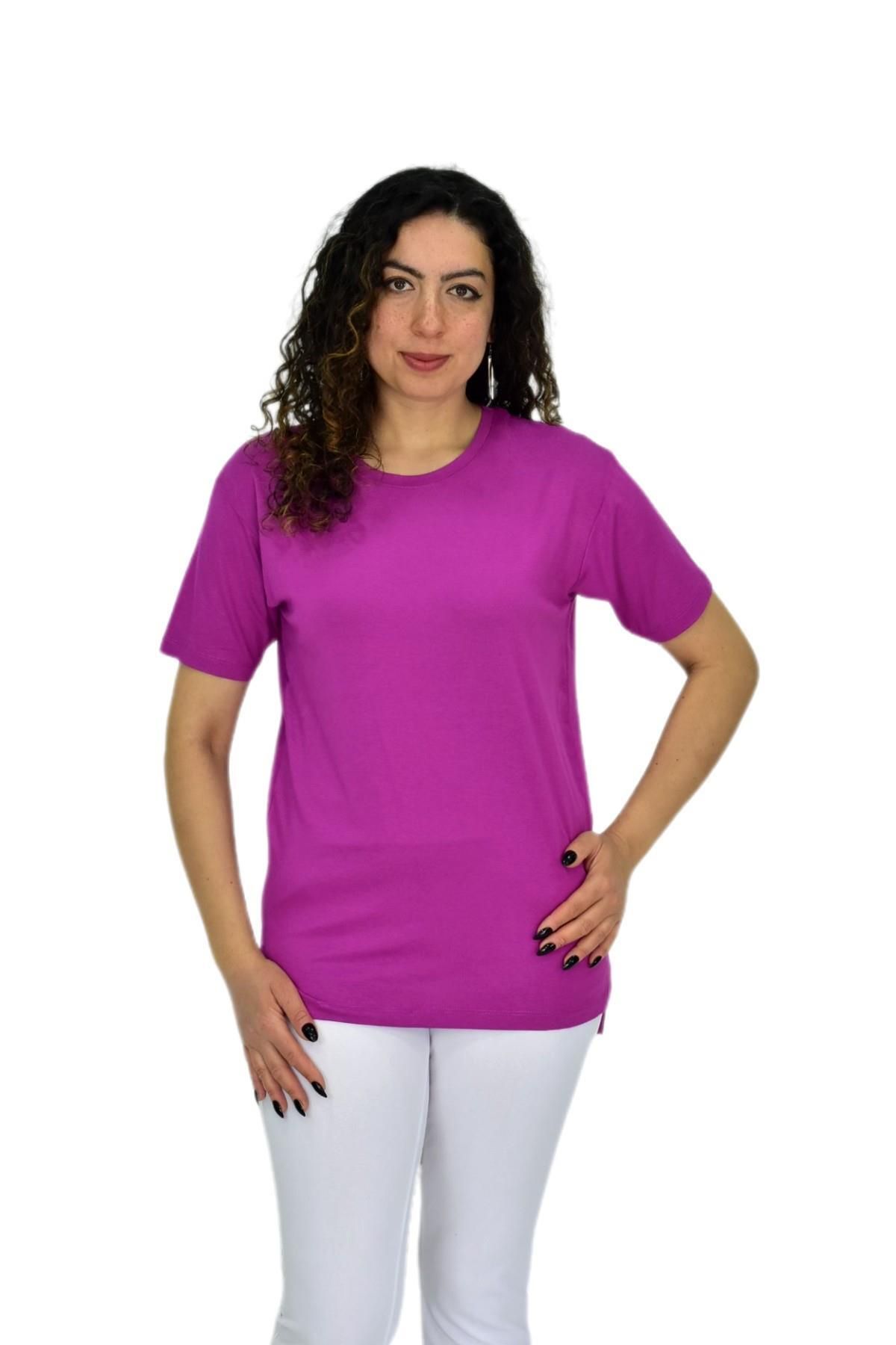 lavella Kadın Yarım Kol Sıfıryaka Likralı Tişöt BGL-ST04652