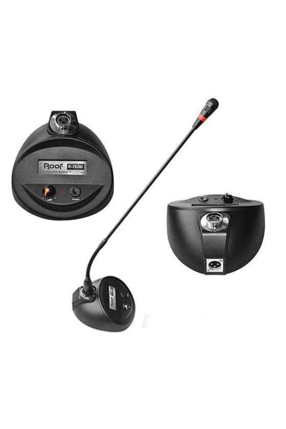 Aydoganticaret44 ROOF R-150D KÜRSÜ MİKROFONU DİNAMİK VOLUME KONTROL