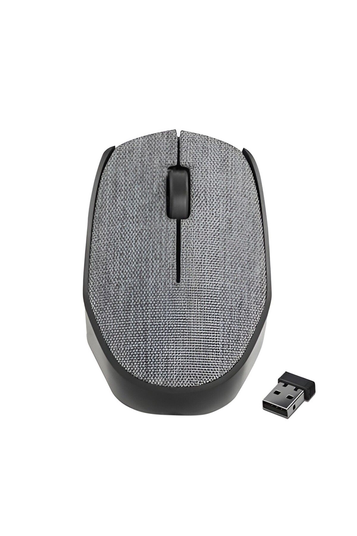 Aydoganticaret44 KM-218 USB GRİ 2.4GHZ KUMAŞ YÜZEY KABLOSUZ MOUSE