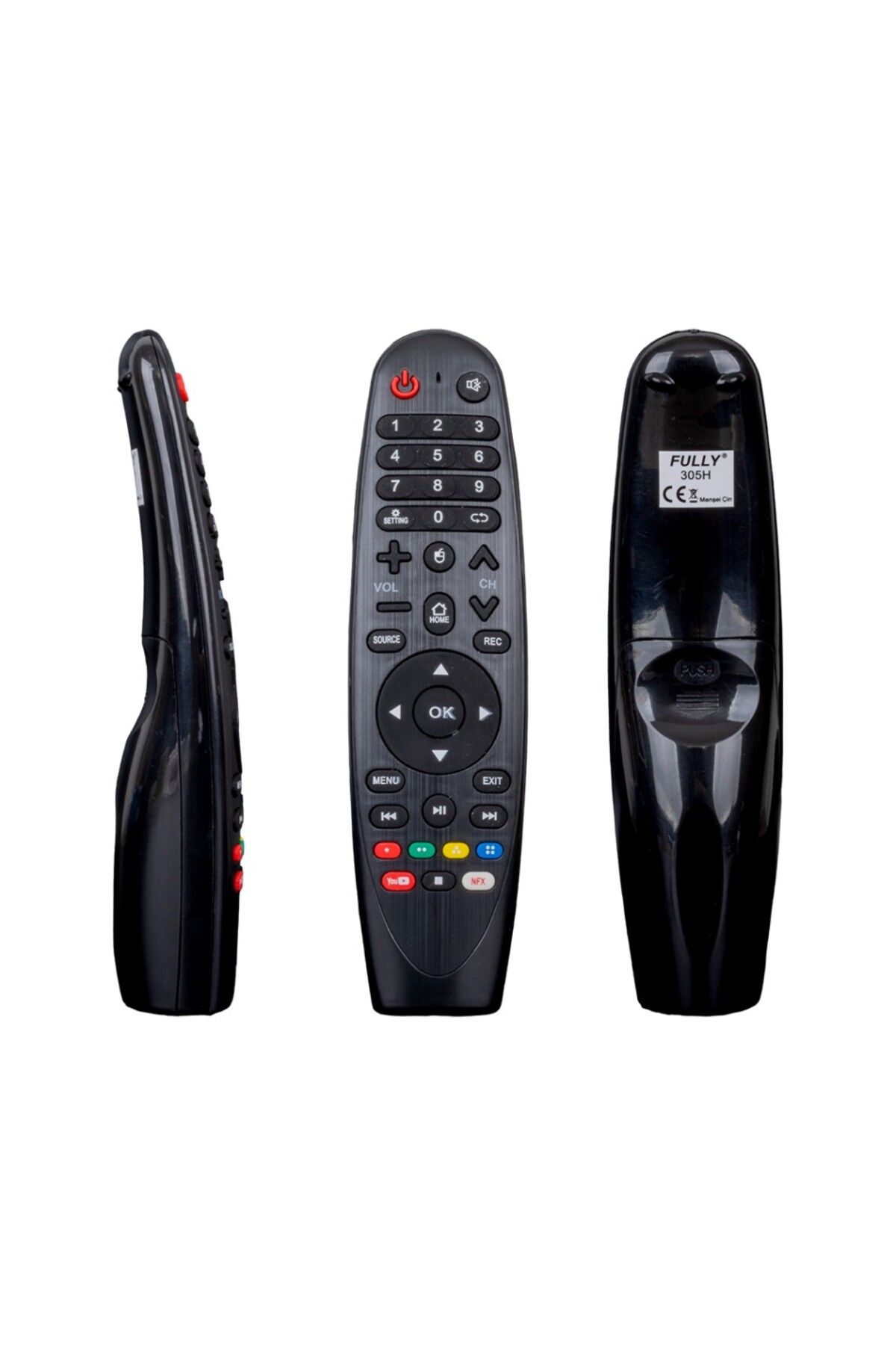 Aydoganticaret44 TELENOVA YOUTUBE-NETFLIX TUŞLU LCD-LED SES KOMUTSUZ TV KUMANDA