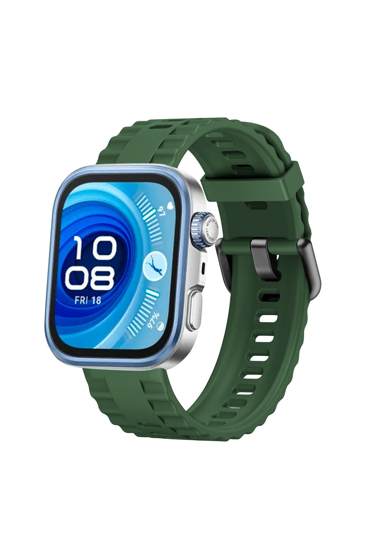 Nextron Huawei Watch Fit 4 / Fit 4 Pro / Fit 3 Uyumlu Silikon Kordon A+Kalite Yumuşak Spor Silikon Kordon