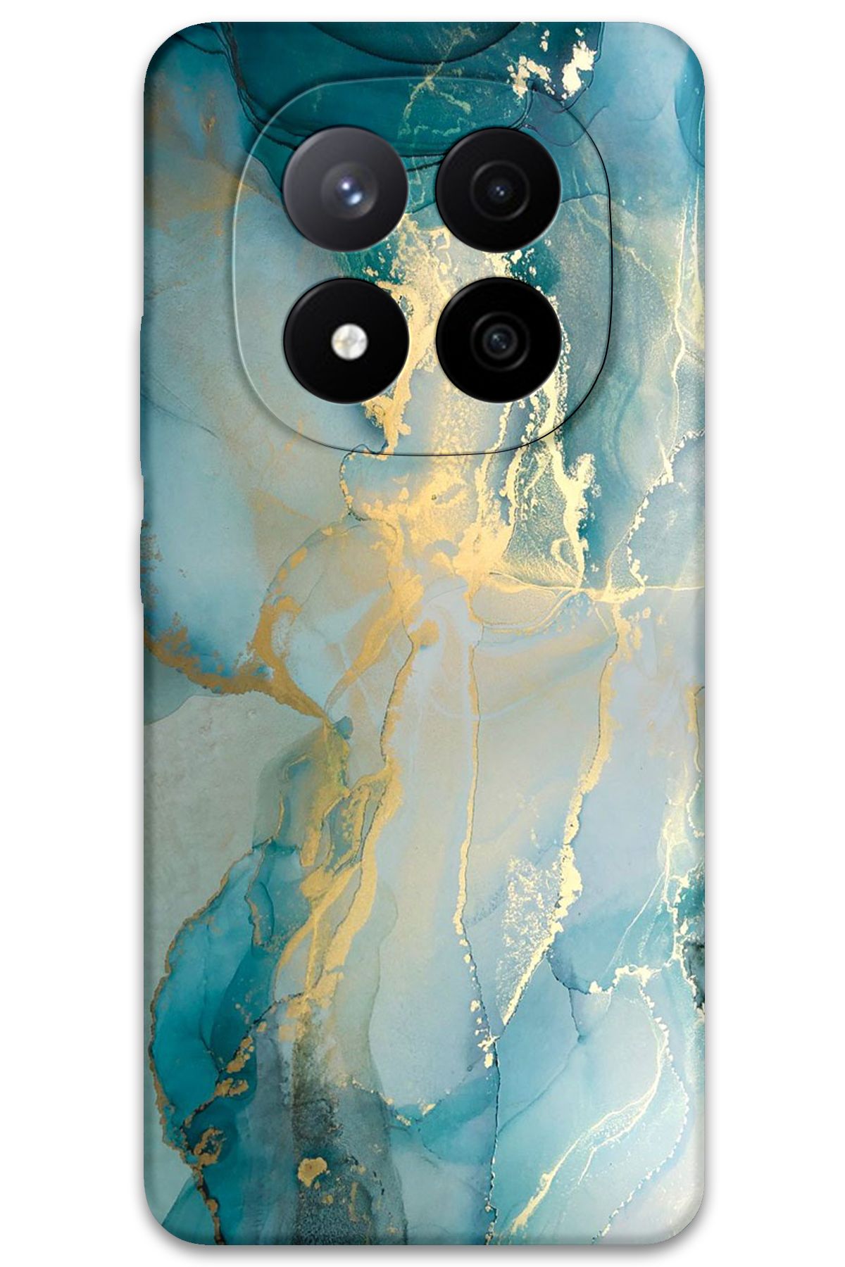 Gramaphone Xiaomi Redmi Note 14 Pro 5G Uyumlu Mermer Desenli Telefon Kılıfı + Ekran Koruyucu - 5814