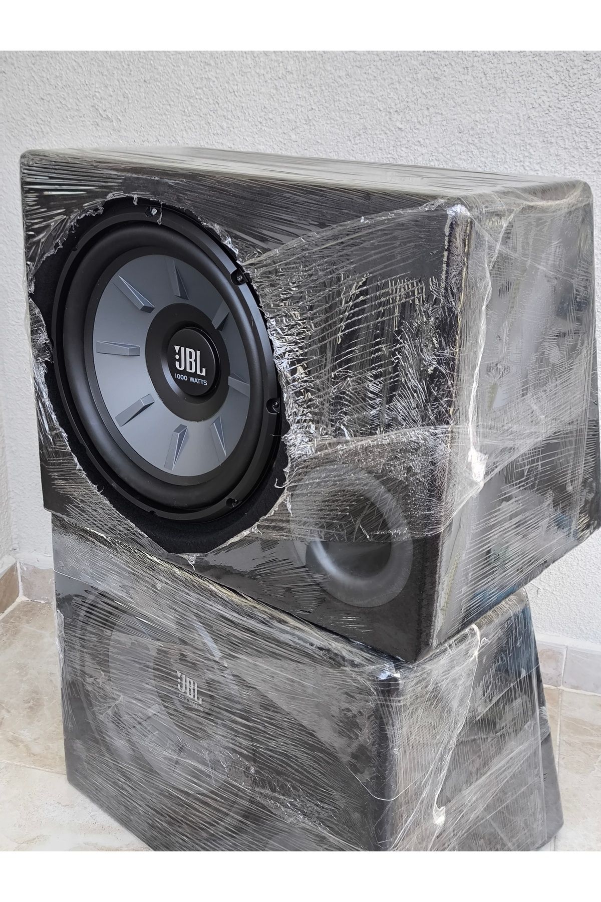 patili tasarım 30 cm Kutu Bass 1000W 250 RMS KABİNLİ