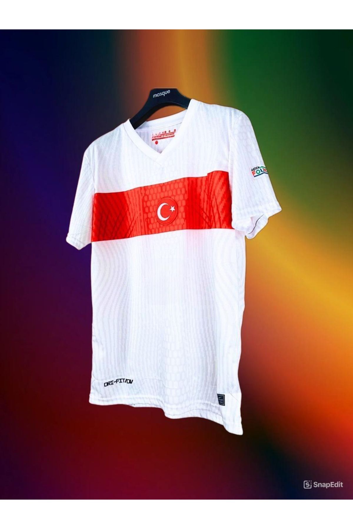 Atlas Global mili takım Türkiye Euro 2024 Beyaz Forması