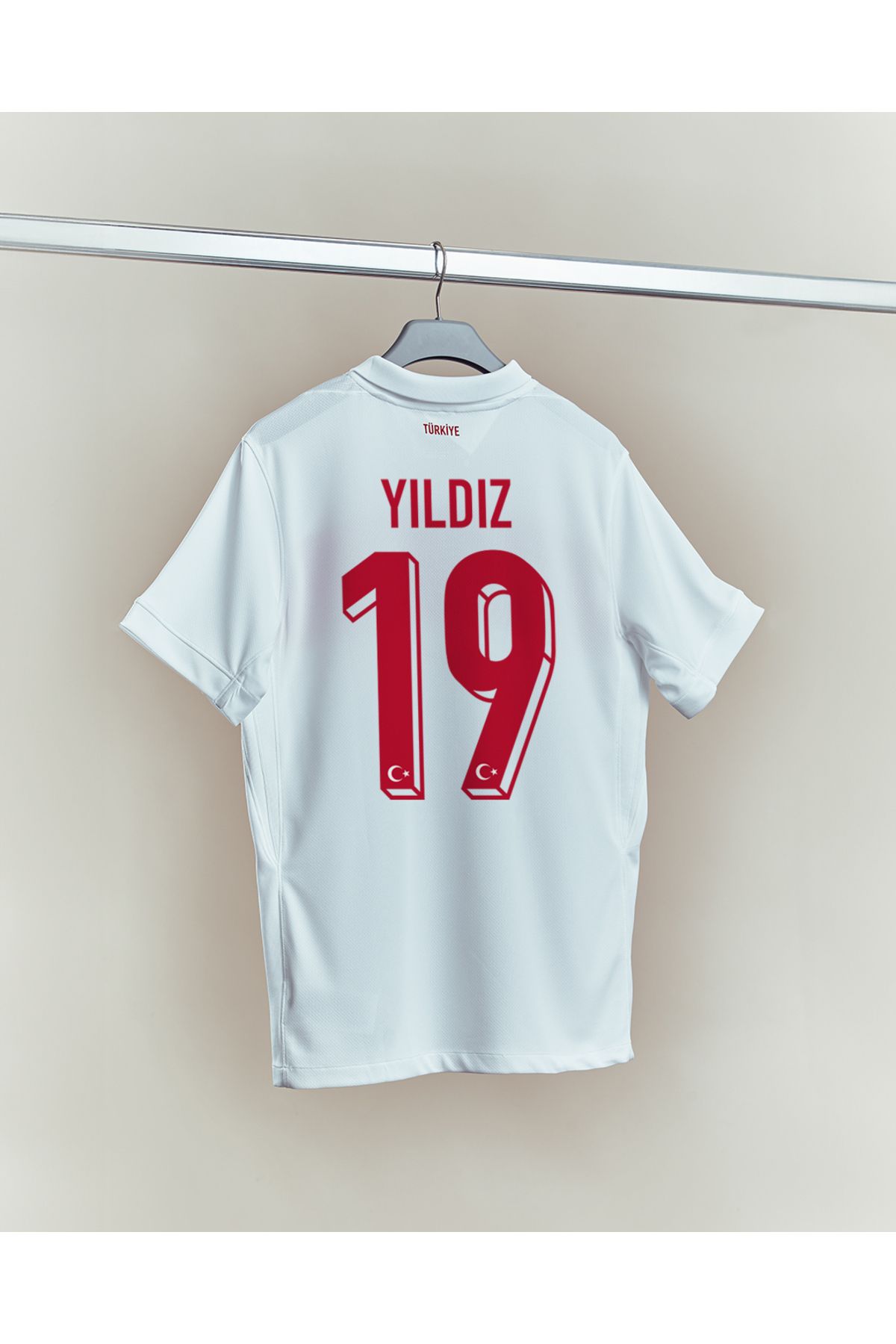 Atlas Global mili takım Türkiye Euro 2024 Kenan Yıldız Beyaz Forması
