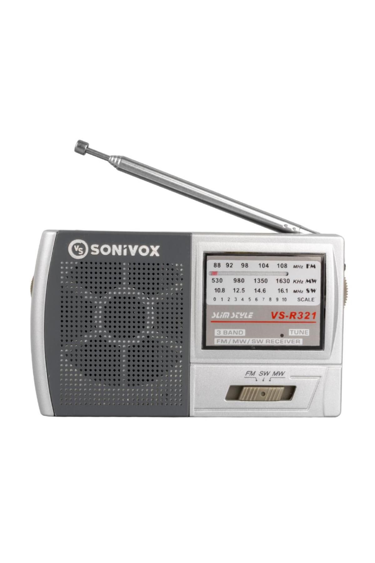 Aydoganticaret44 GÜMÜŞ RENK CEP TİPİ ANALOG FM RADYO
