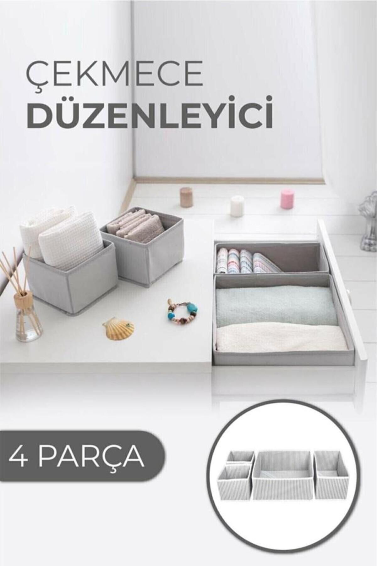 Aydoganticaret44 Çekmece Düzenleme Kutu Seti Organizer 4lü Set