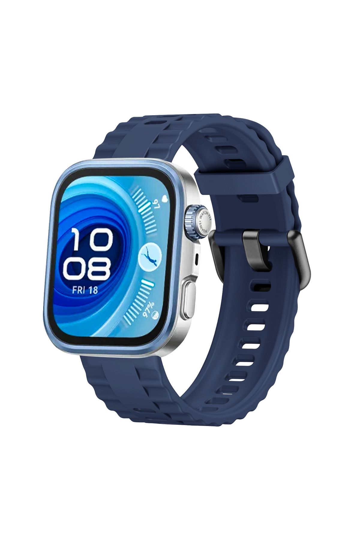 Nextron Huawei Watch Fit 4 / Fit 4 Pro / Fit 3 Uyumlu Silikon Kordon A+Kalite Yumuşak Spor Silikon Kordon