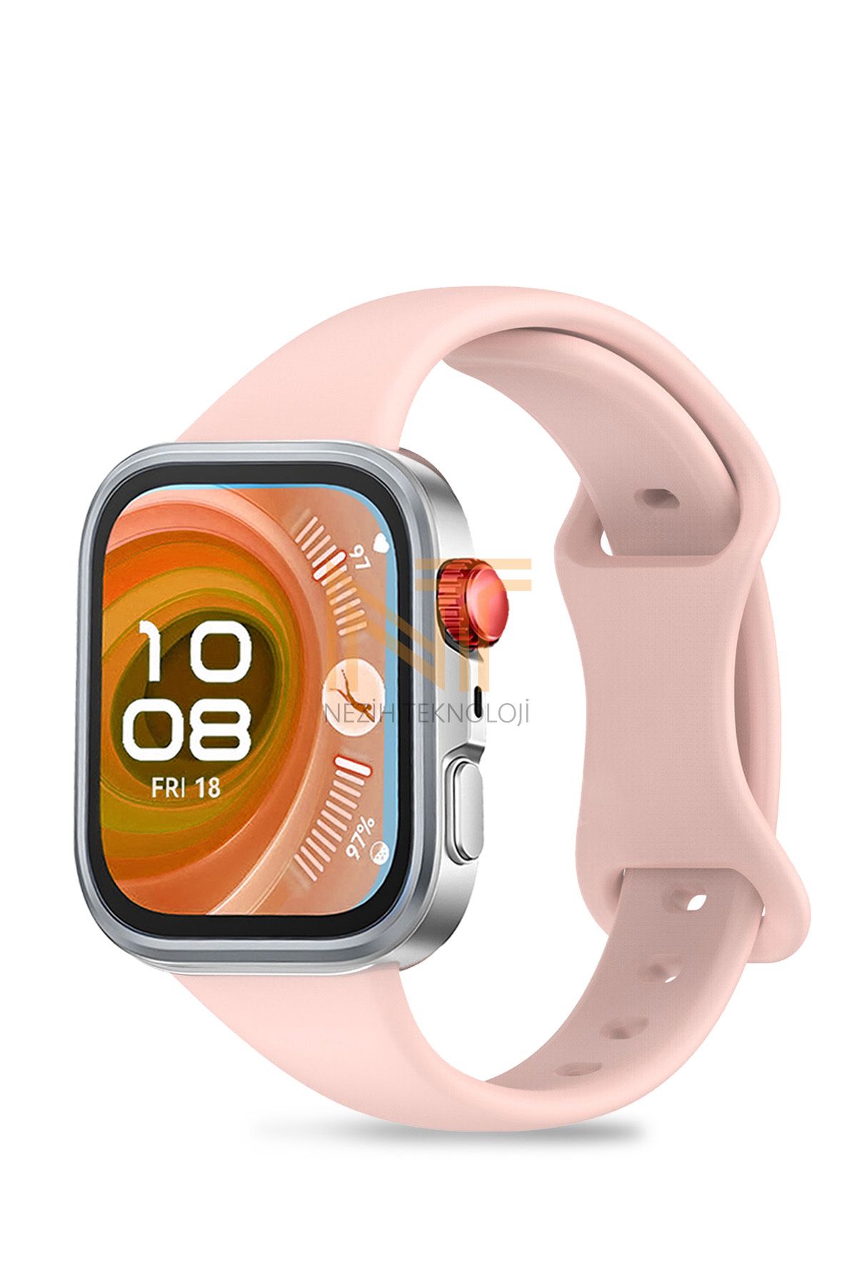 Nezih Case Huawei Fit 4 Pro / Fit 4 / Fit 3 Uyumlu Slim Yumuşak Silikon Kordon