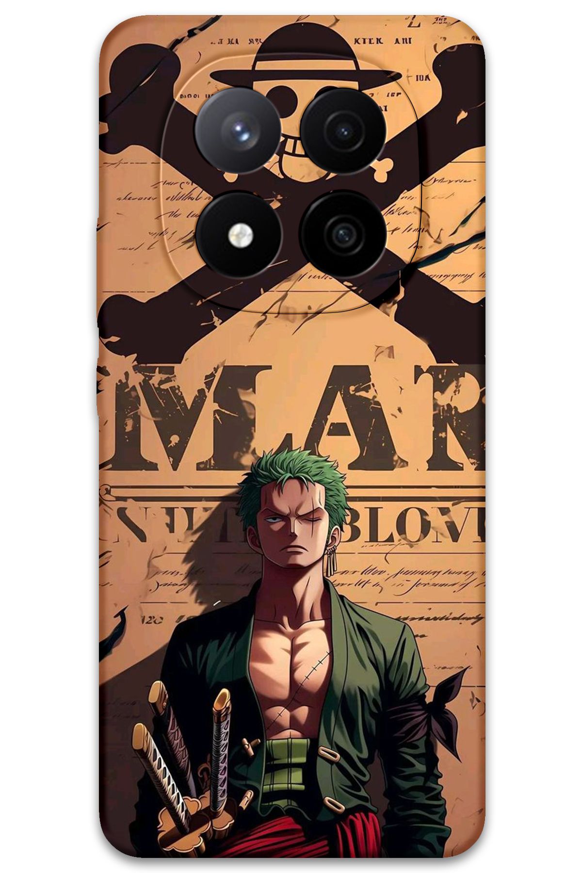 Gramaphone Xiaomi Redmi Note 14 Pro Plus Uyumlu Anime Desenli Telefon Kılıfı + Ekran Koruyucu - 5755