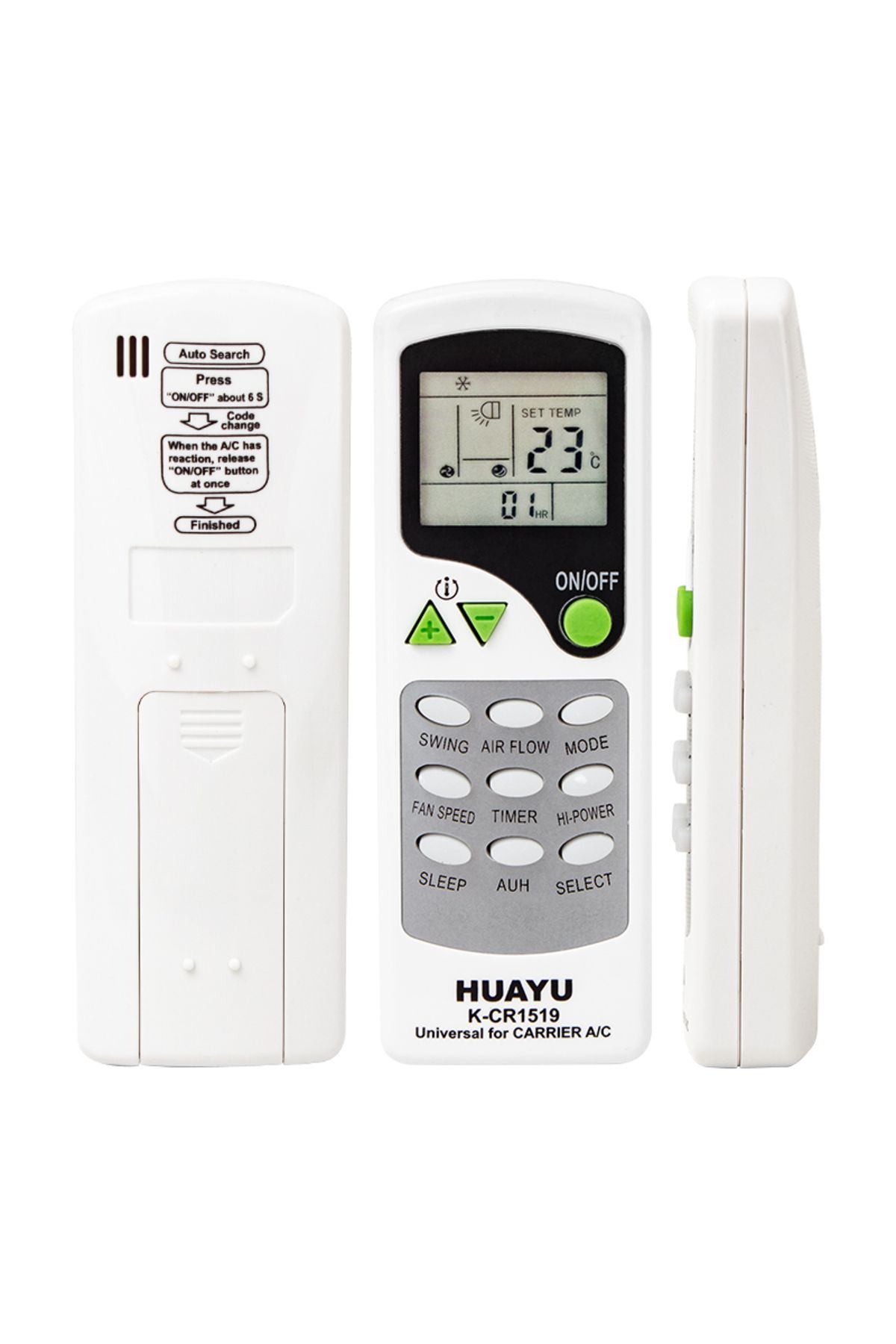 Aydoganticaret44 HUAYU KK K-CR1519 CARRIER KLİMA KUMANDASI