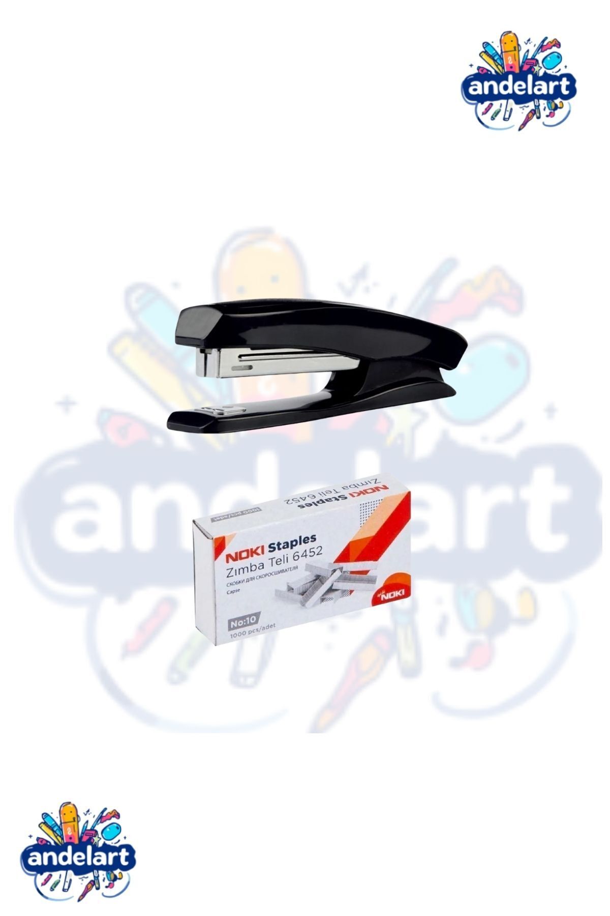 andelart No:10 Zımba Makinesi + Zımba Teli 1000'li