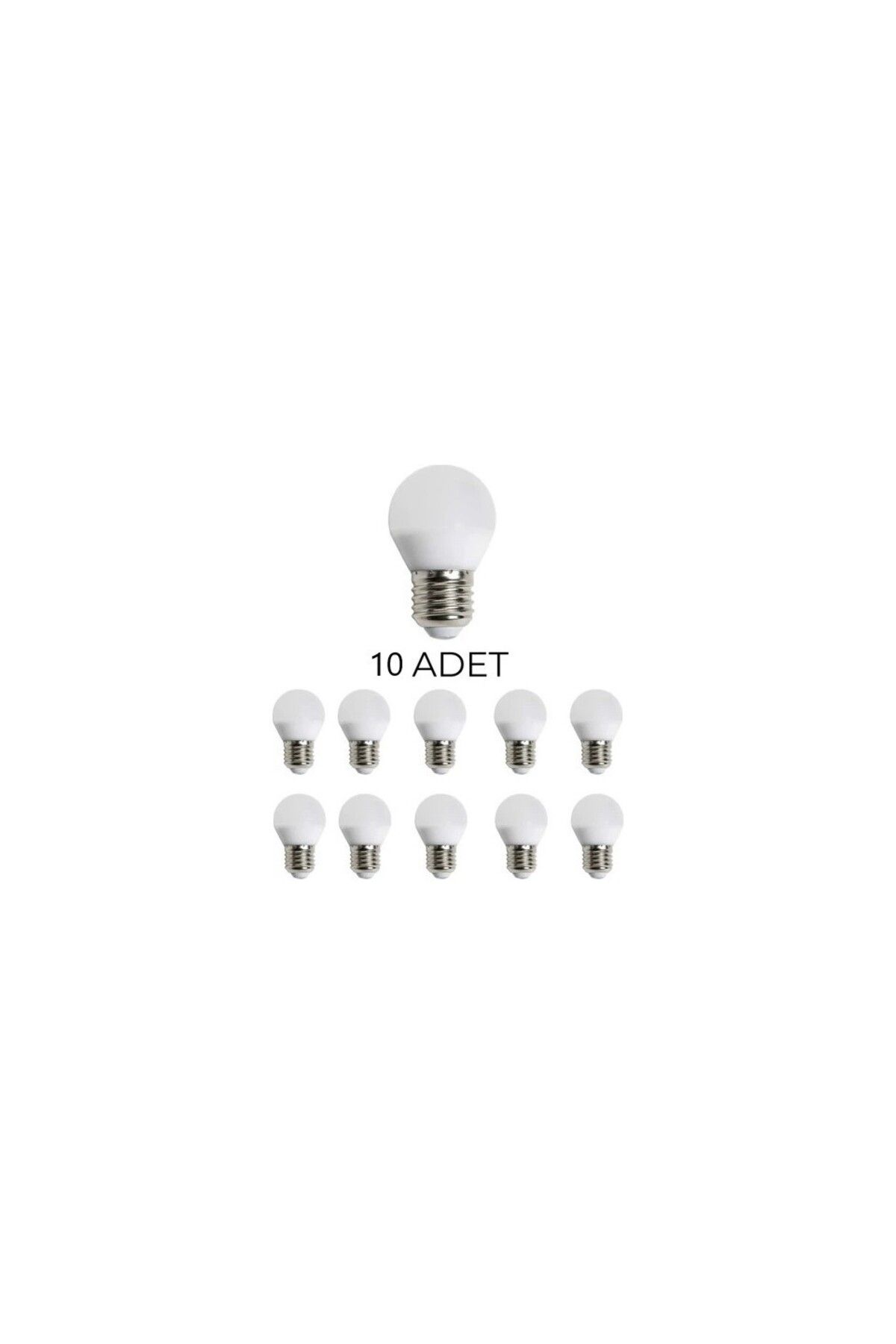 Cata LED Ampul Beyaz Işık 6400K 6W E27 Duy - 10'lu Paket CT-4232