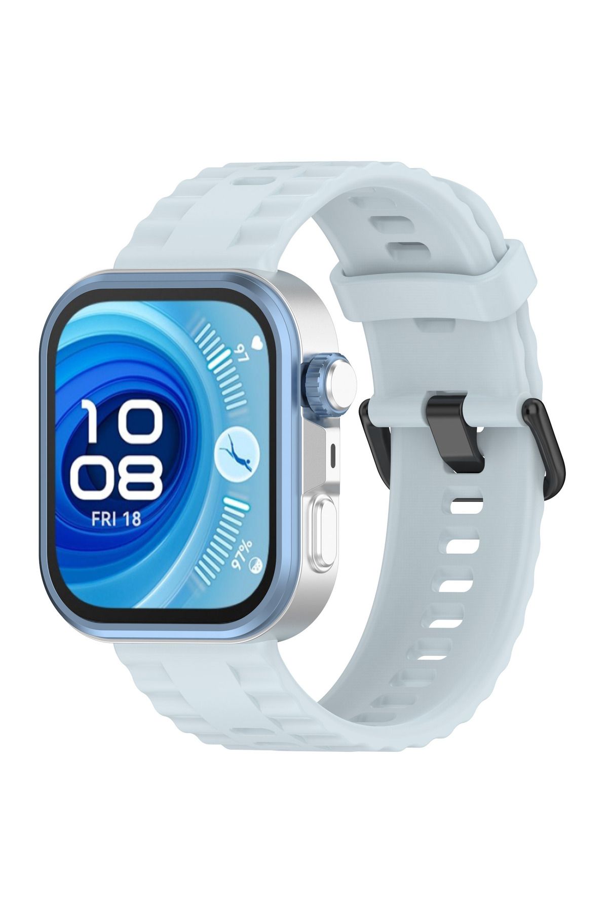 Nextron Huawei Watch Fit 4 / Fit 4 Pro / Fit 3 Uyumlu Silikon Kordon A+Kalite Yumuşak Spor Silikon Kordon