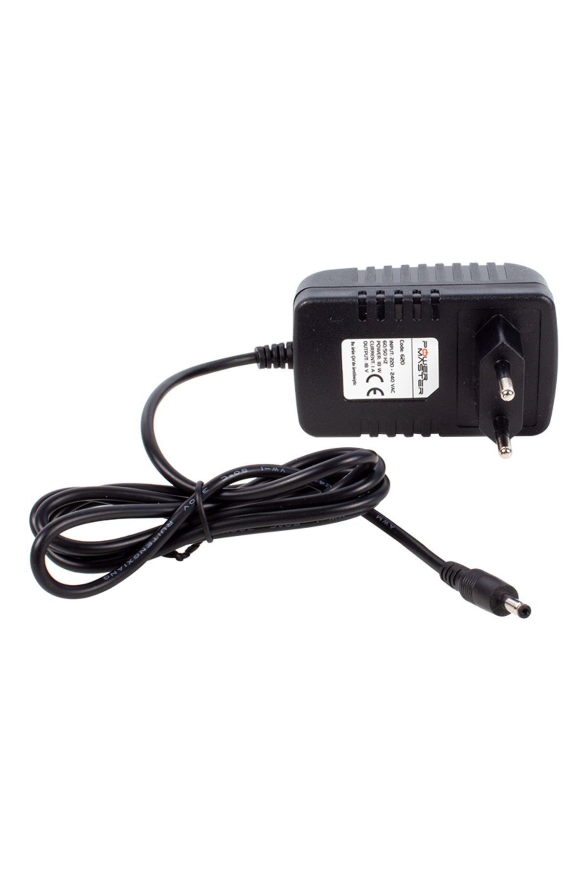Aydoganticaret44 18 VOLT - 1 AMPER 3.5*1.35 UÇLU PLASTİK KASA PRİZ TİPİ ADAPTÖR