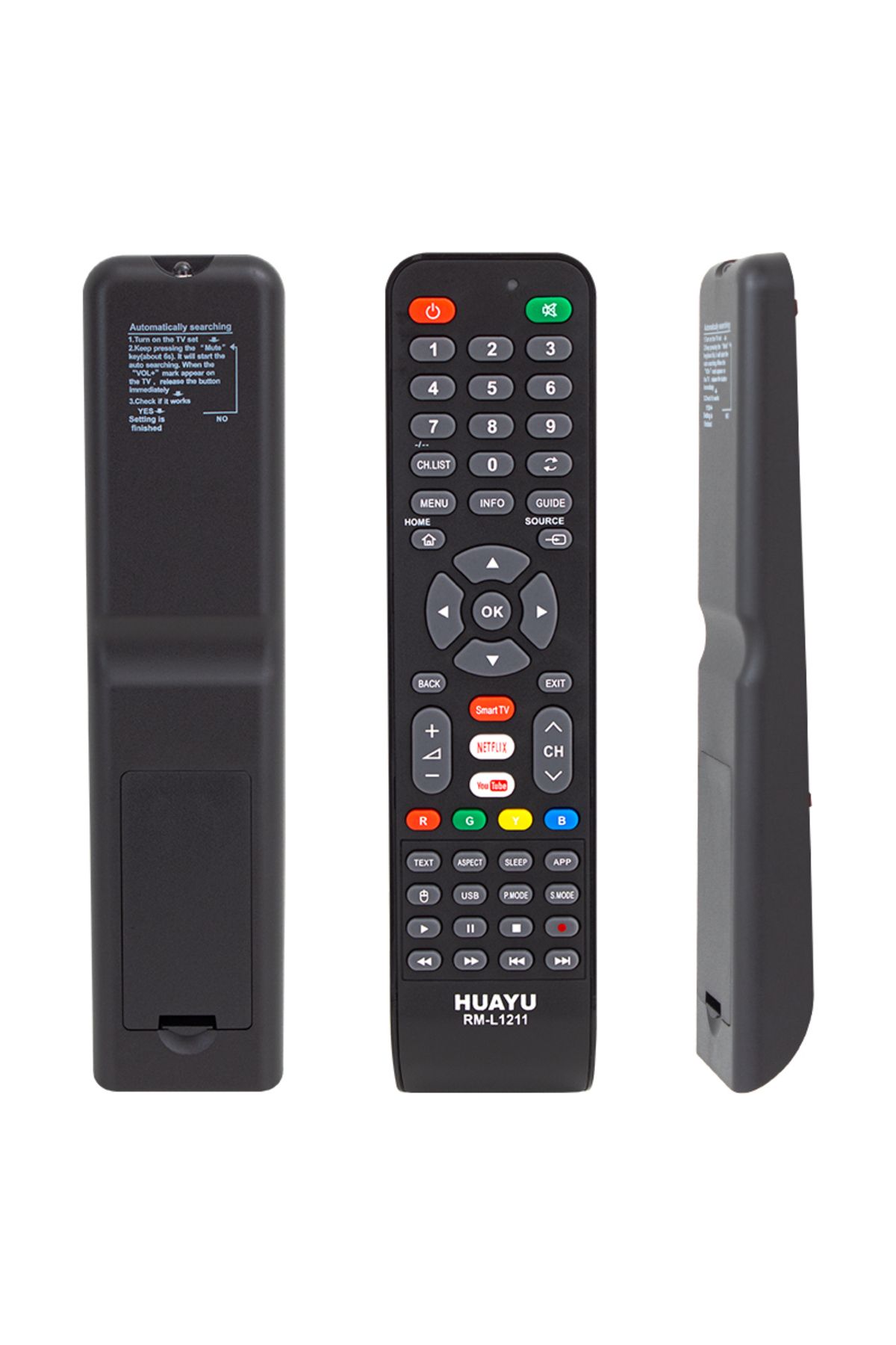 Aydoganticaret44 HUAYU KL RM-L1211 UNIVERSAL LED LCD TV REMOTE CONTROL RM-L1211 / UNIVERSAL LED LCD