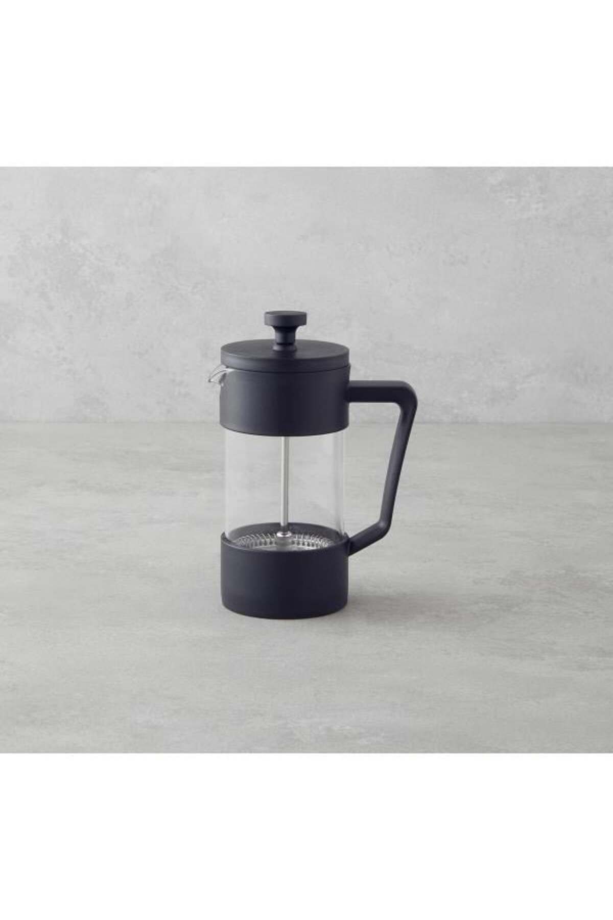 DENİZBİLİŞİM Siyah Cam French Press 420 Ml