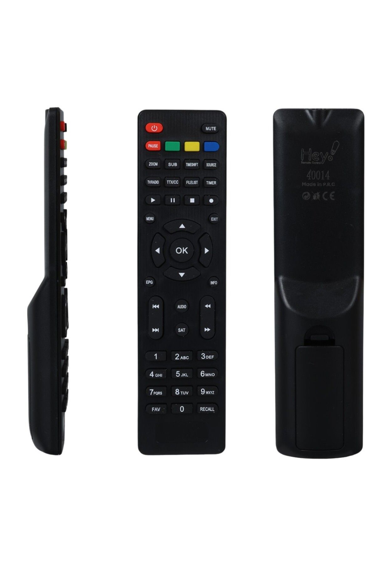 Aydoganticaret44 MERSAT STAR/YUMATU HD/CITYBOX HD/MERSAT MARGINAL UYDU KUMANDASI PAUSE KIRMIZI (4001