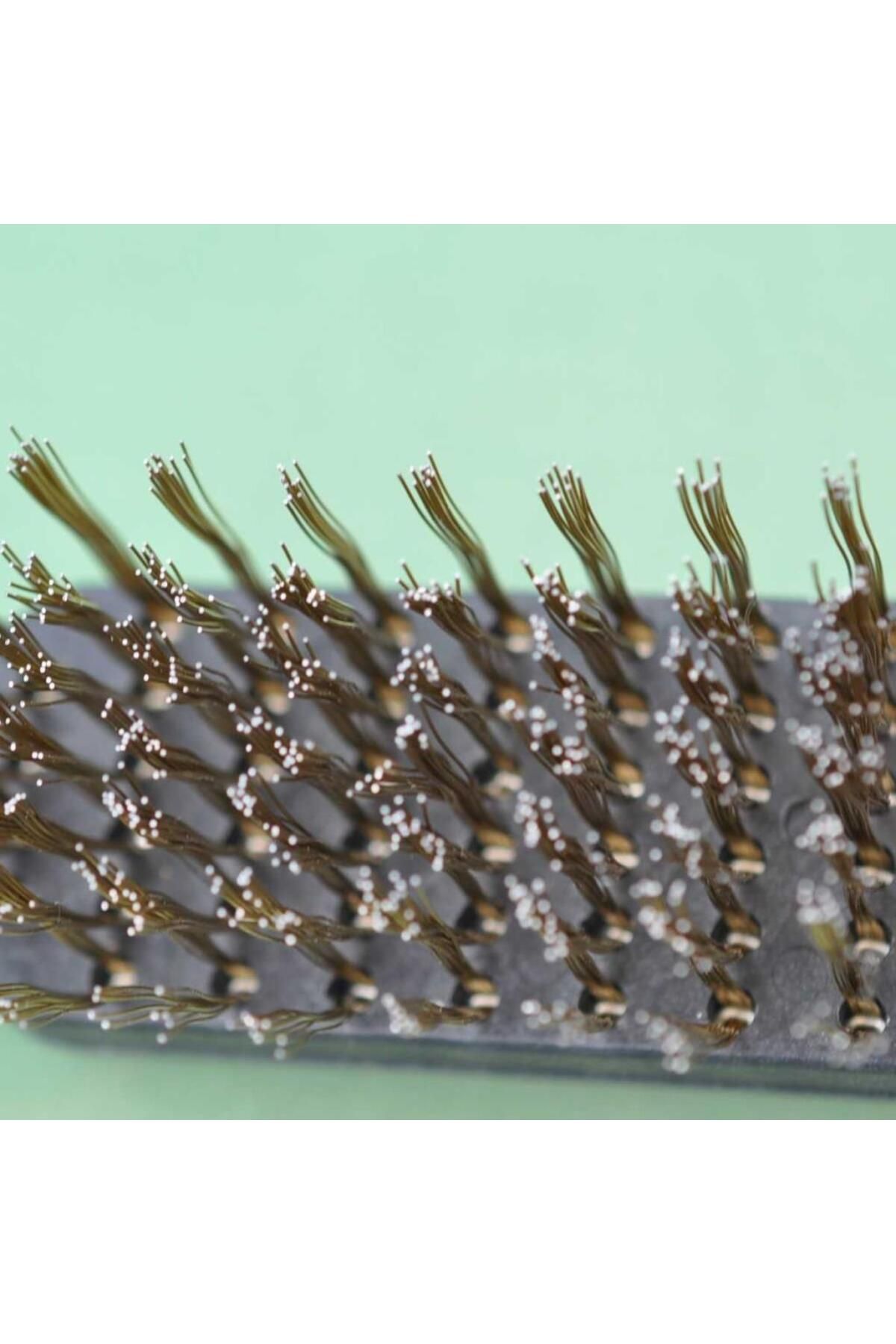 Aydoganticaret44 Metal Tel Fırça Plastik Saplı Pas Kir Sökme Temizleme Fırçası
