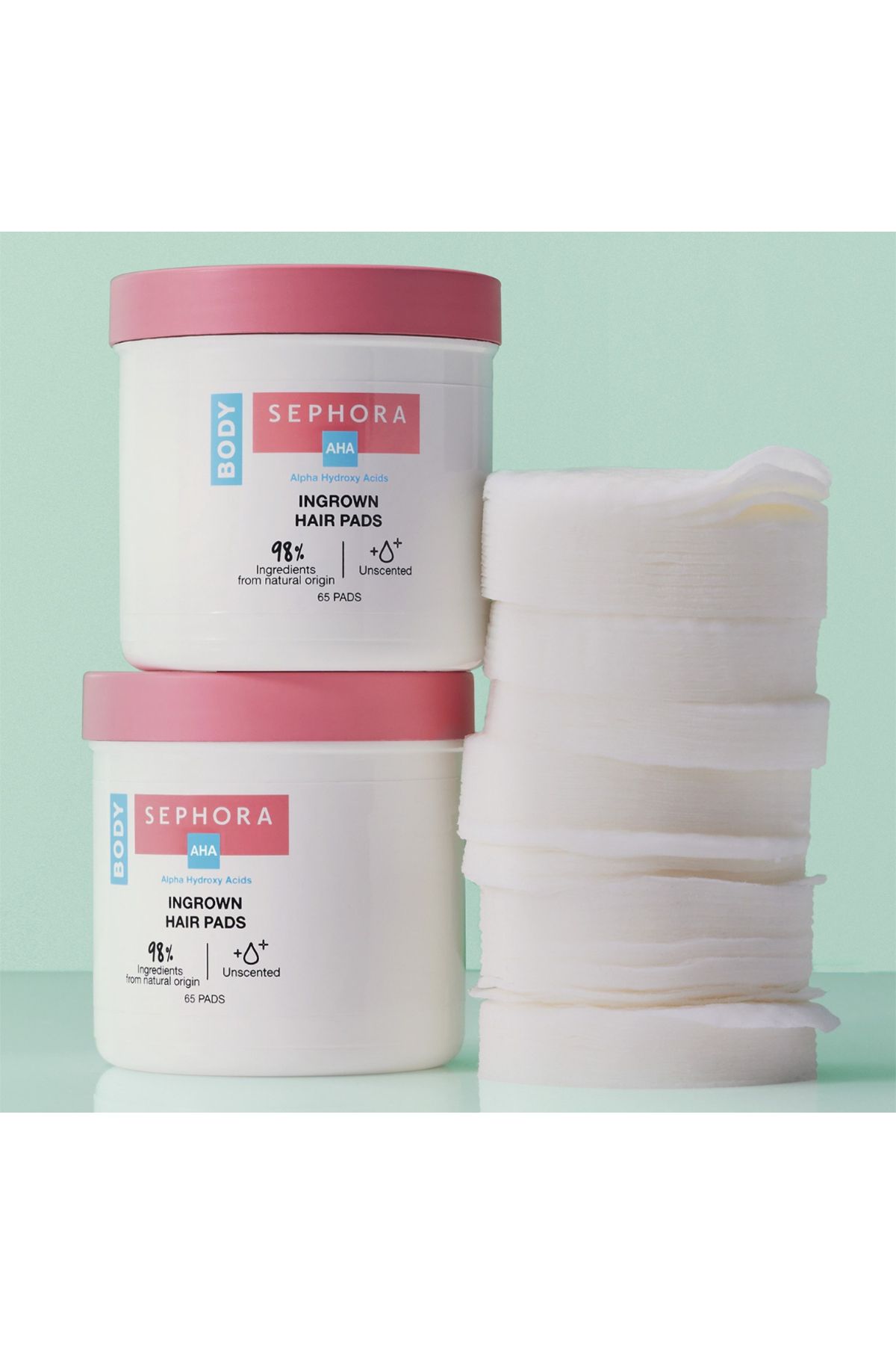 SEPHORA Disques Poils Incarnes Batık Pedleri 65 Parça Pamuk Diskler Elsbeauty