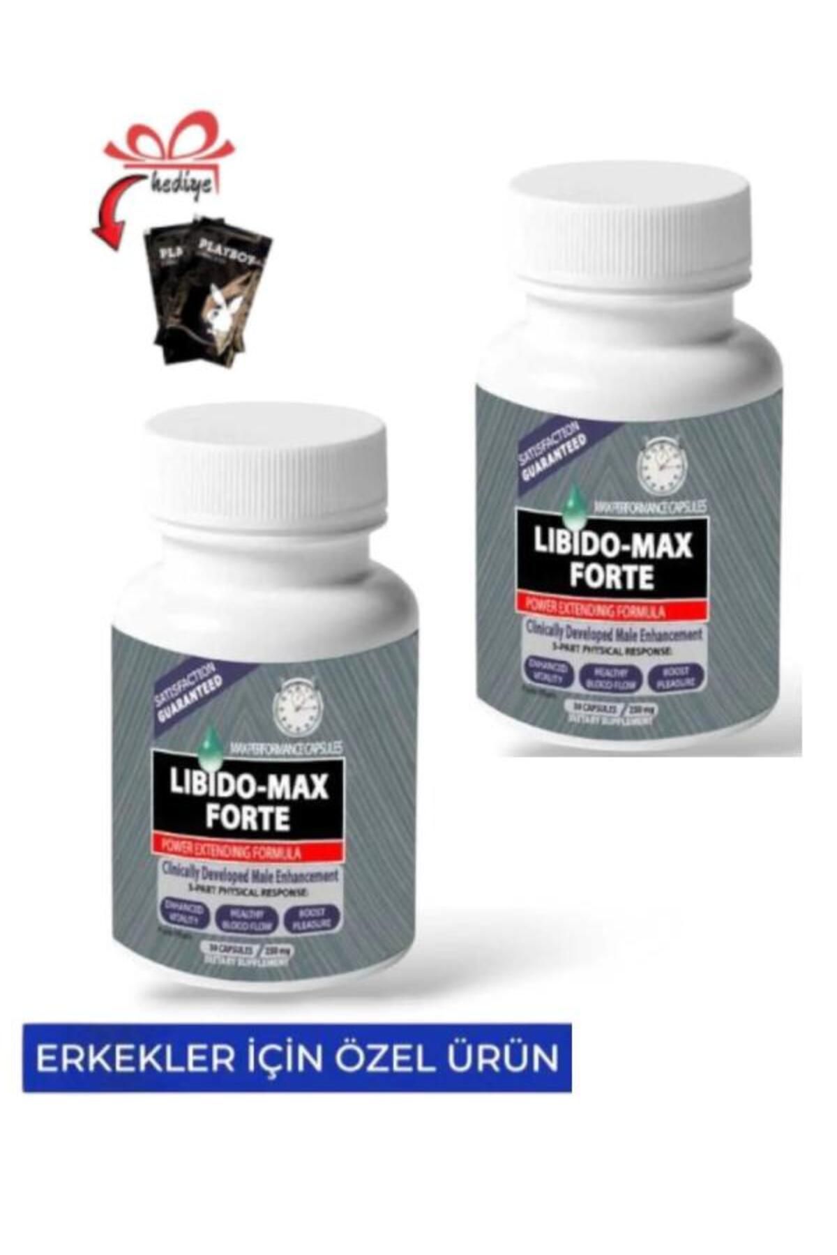 Dolce Lıbido-Max Forte 30'lu Performans Destekleyici Takviye x 2 ad + Kayganlaştırıcı Jelle