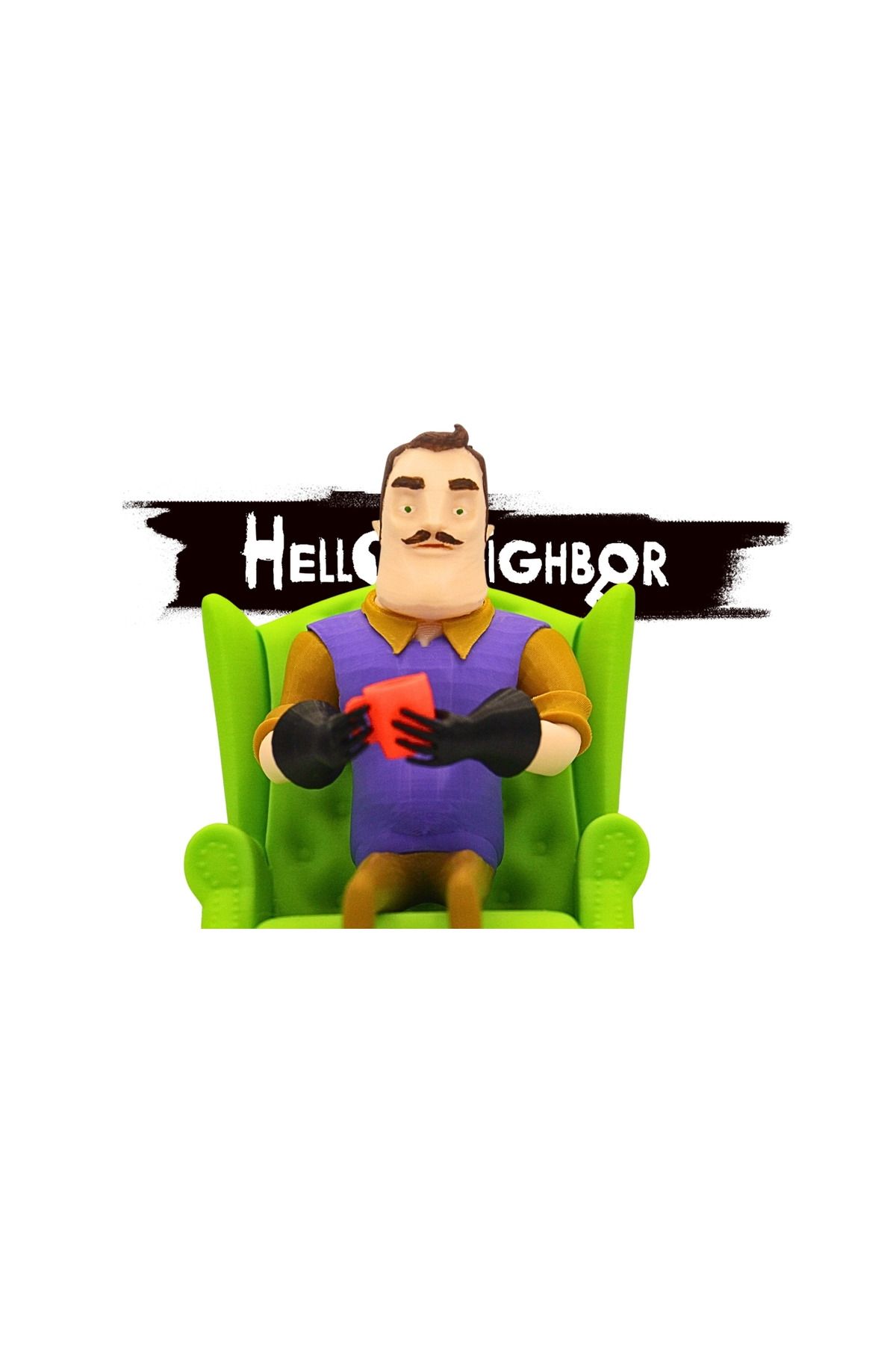 hello neighbor Oyuncak Peterson Figür Orijinal Detaylar Kaliteli Tasarım