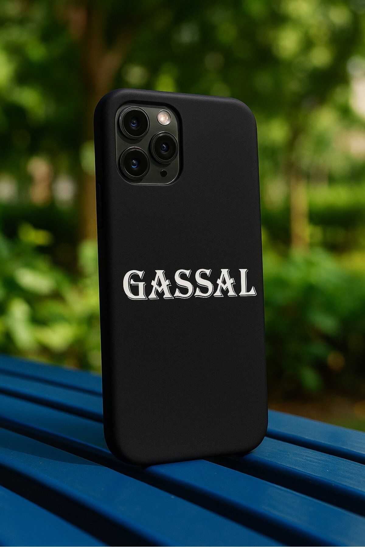 DEMİNA iPhone 14 Pro Max Uyumlu Gassal Tasarım Baskılı Lansman Kılıf