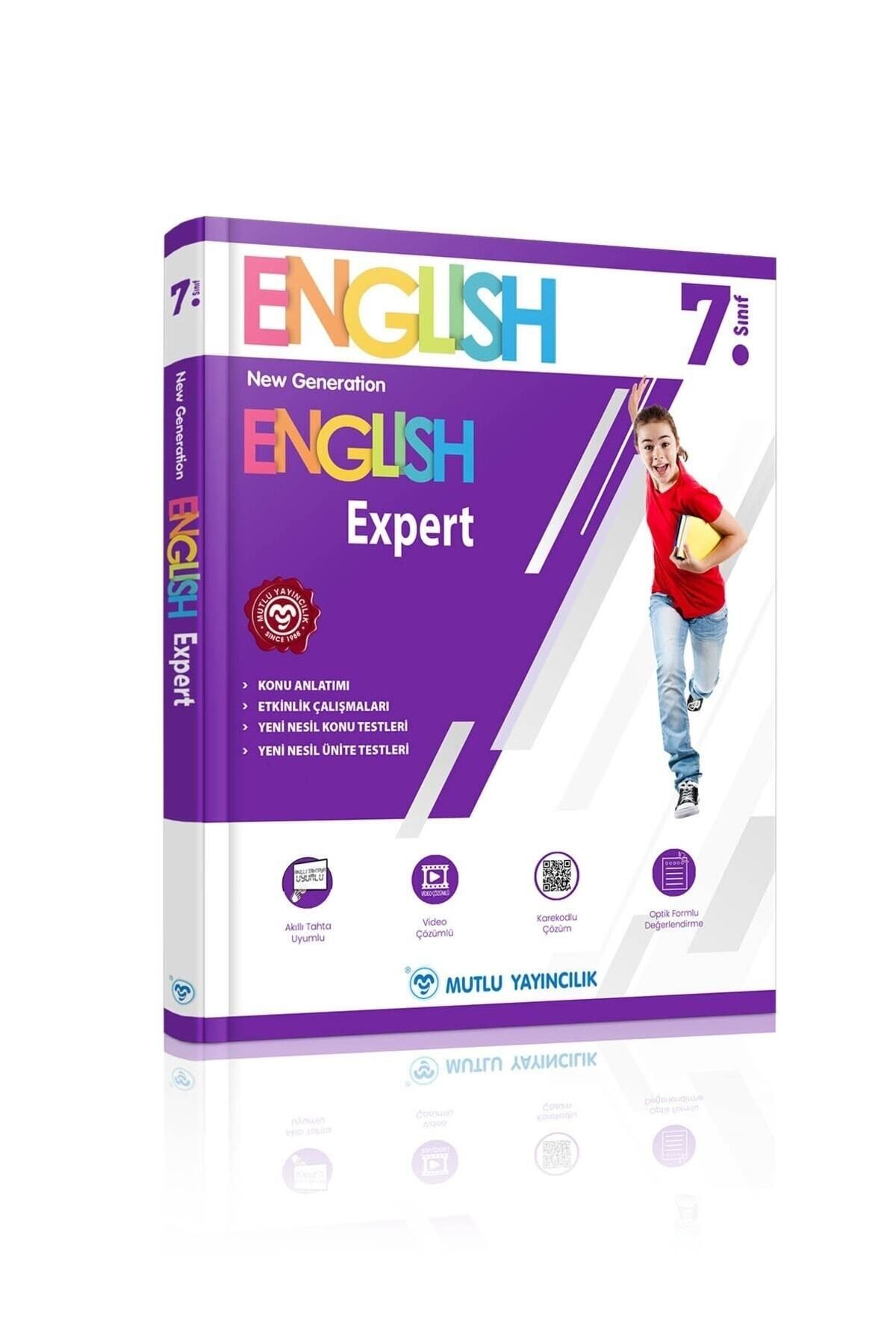 Mutlu Yayıncılık 7. Sınıf English Expert Konu Anlatımlı / Kolektif / Mutlu Yayıncılık / 9786258194111