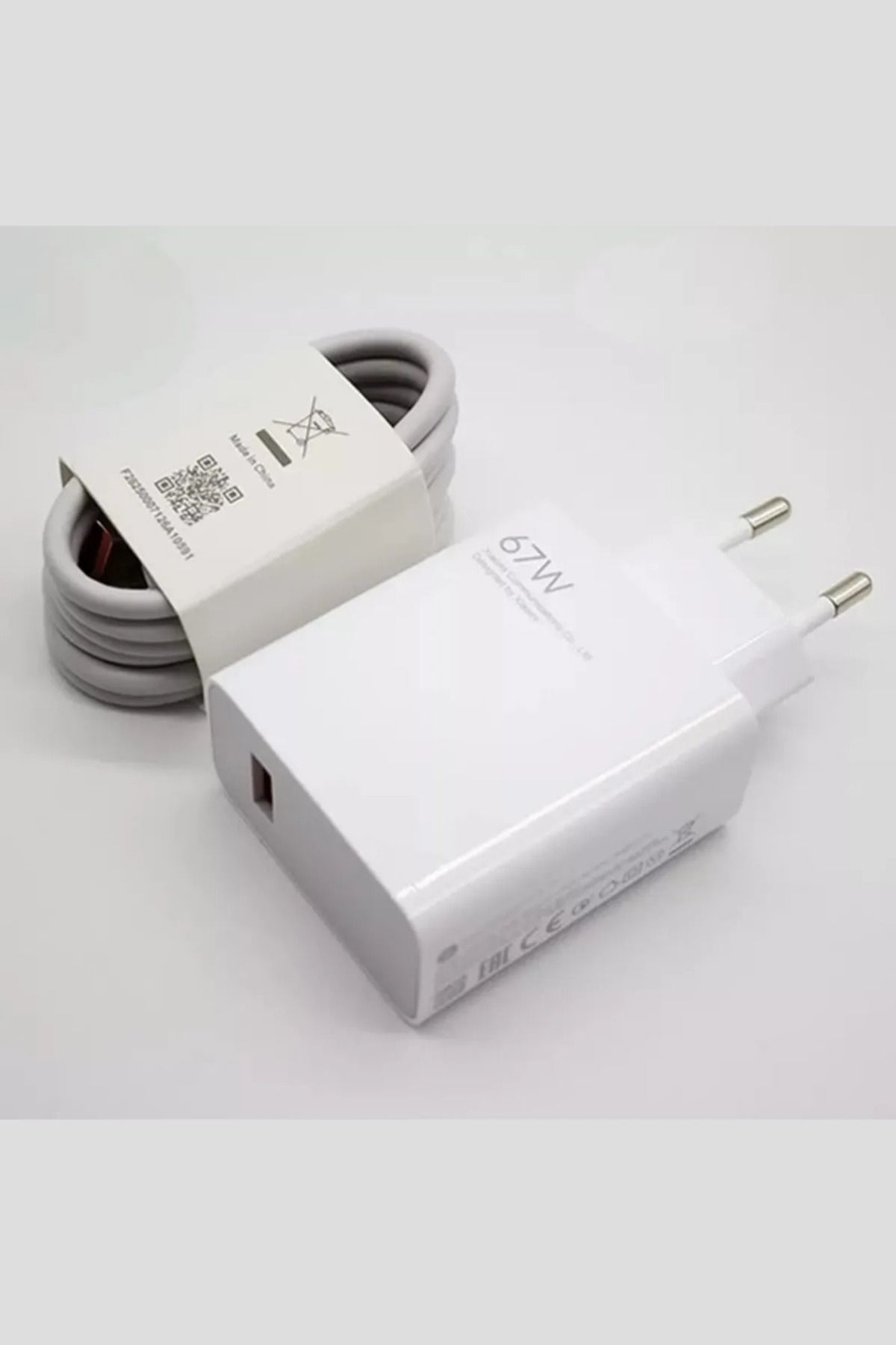 welcomein Redmi Note 13 Pro 67w Hızlı Şarj Aleti Orijinal Adaptör Ve Kablosu