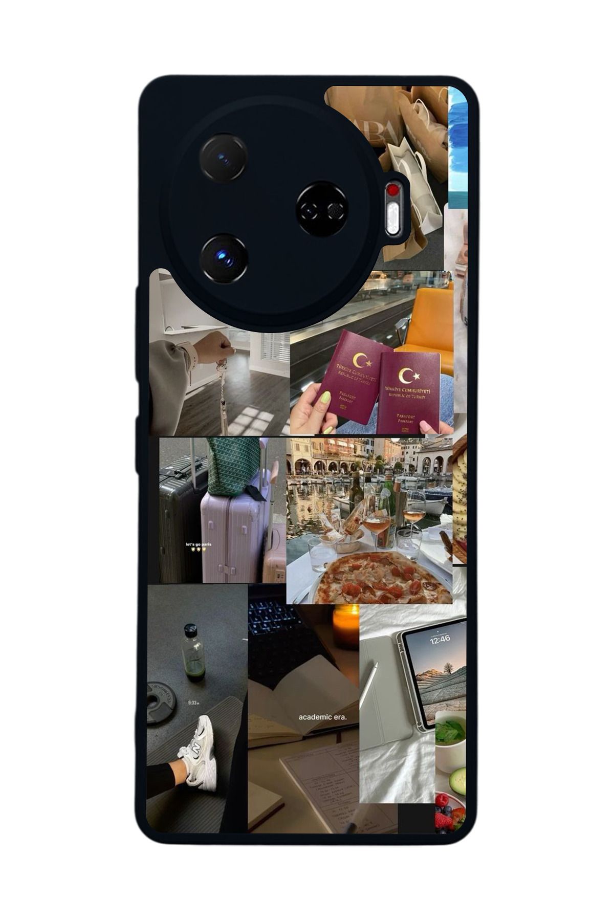 TECNO Camon 30 Pro Mat Siyah uyumlu Kılıf – Yumuşak Silikon, Koruyucu, Şok Emici Kapak