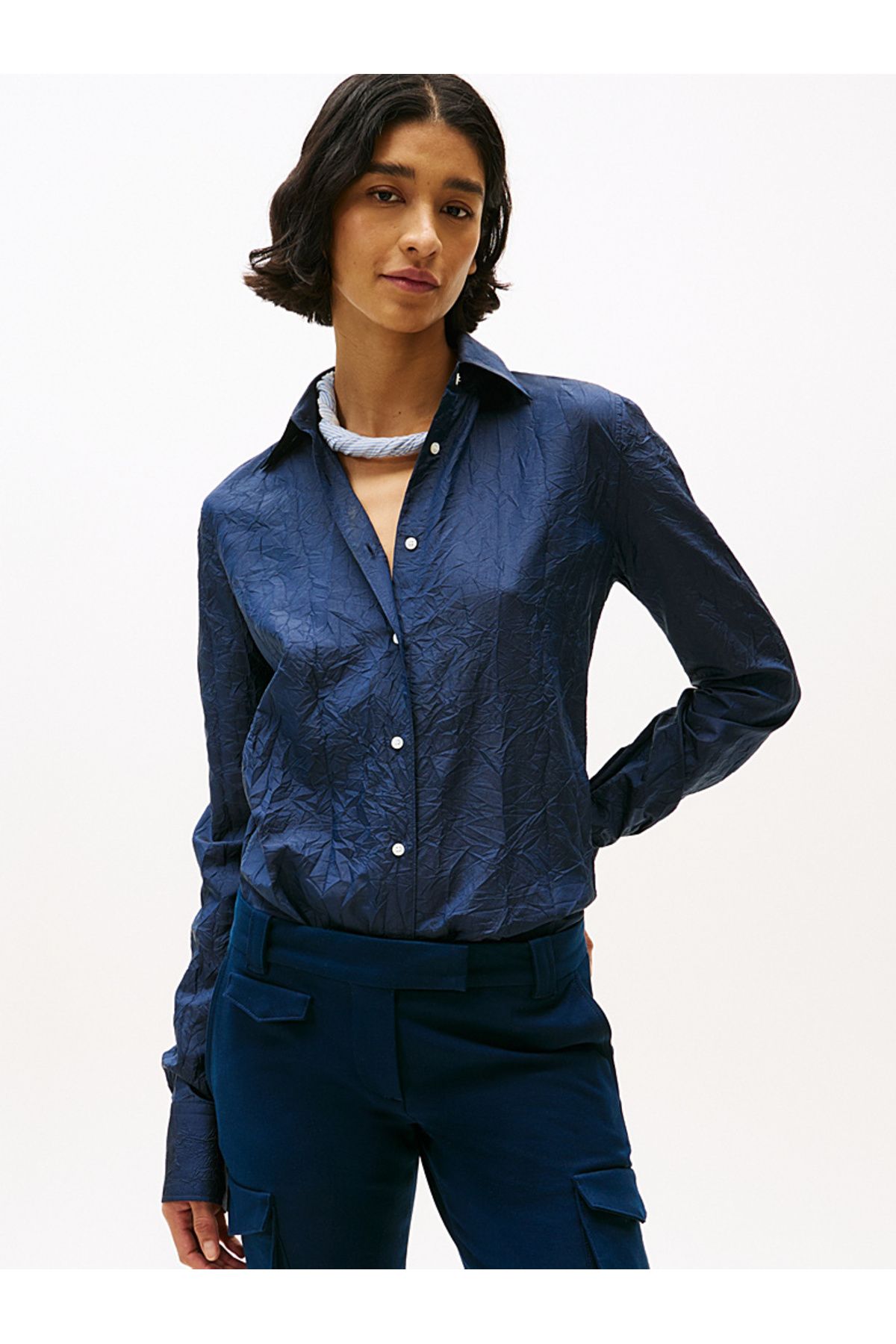 Tommy Hilfiger The Runway Collection Silk Blend Regular Shirt