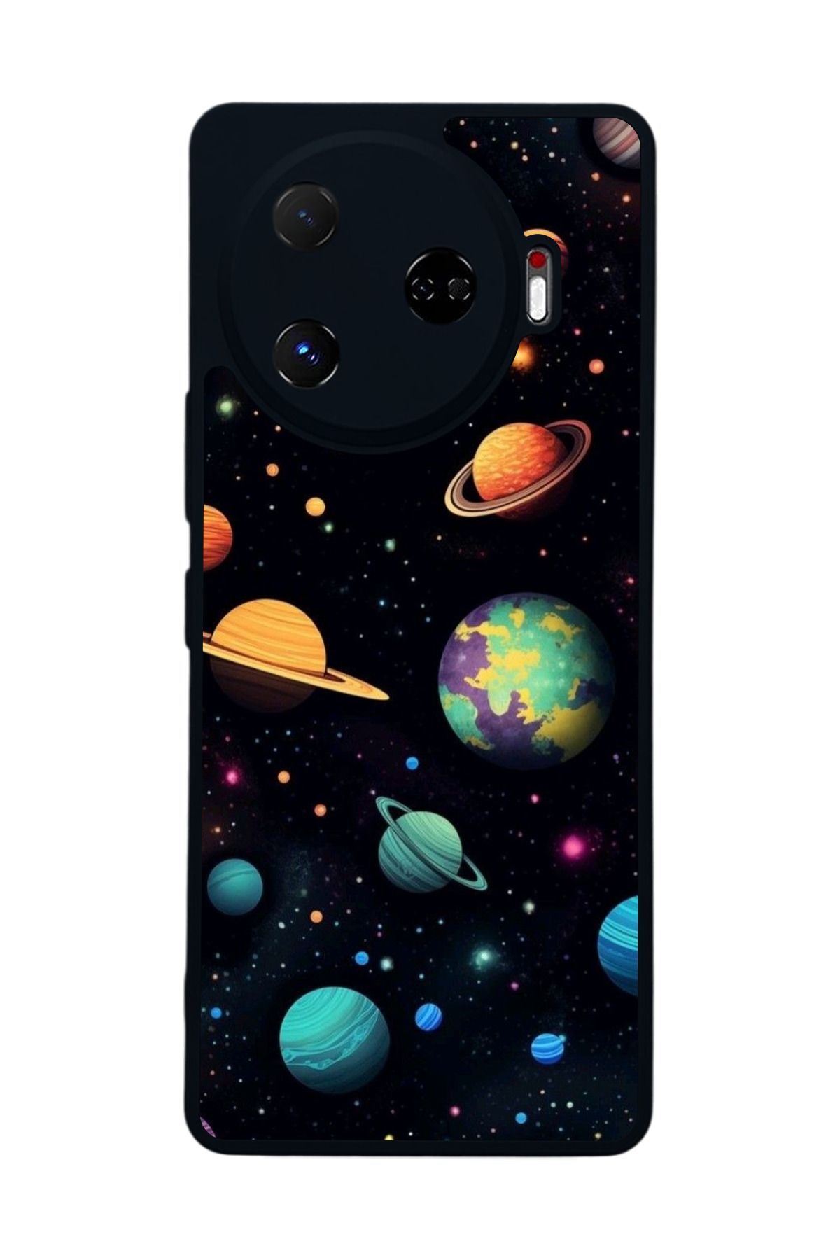 TECNO Camon 30 Pro Mat Siyah uyumlu Kılıf – Yumuşak Silikon, Koruyucu, Şok Emici Kapak
