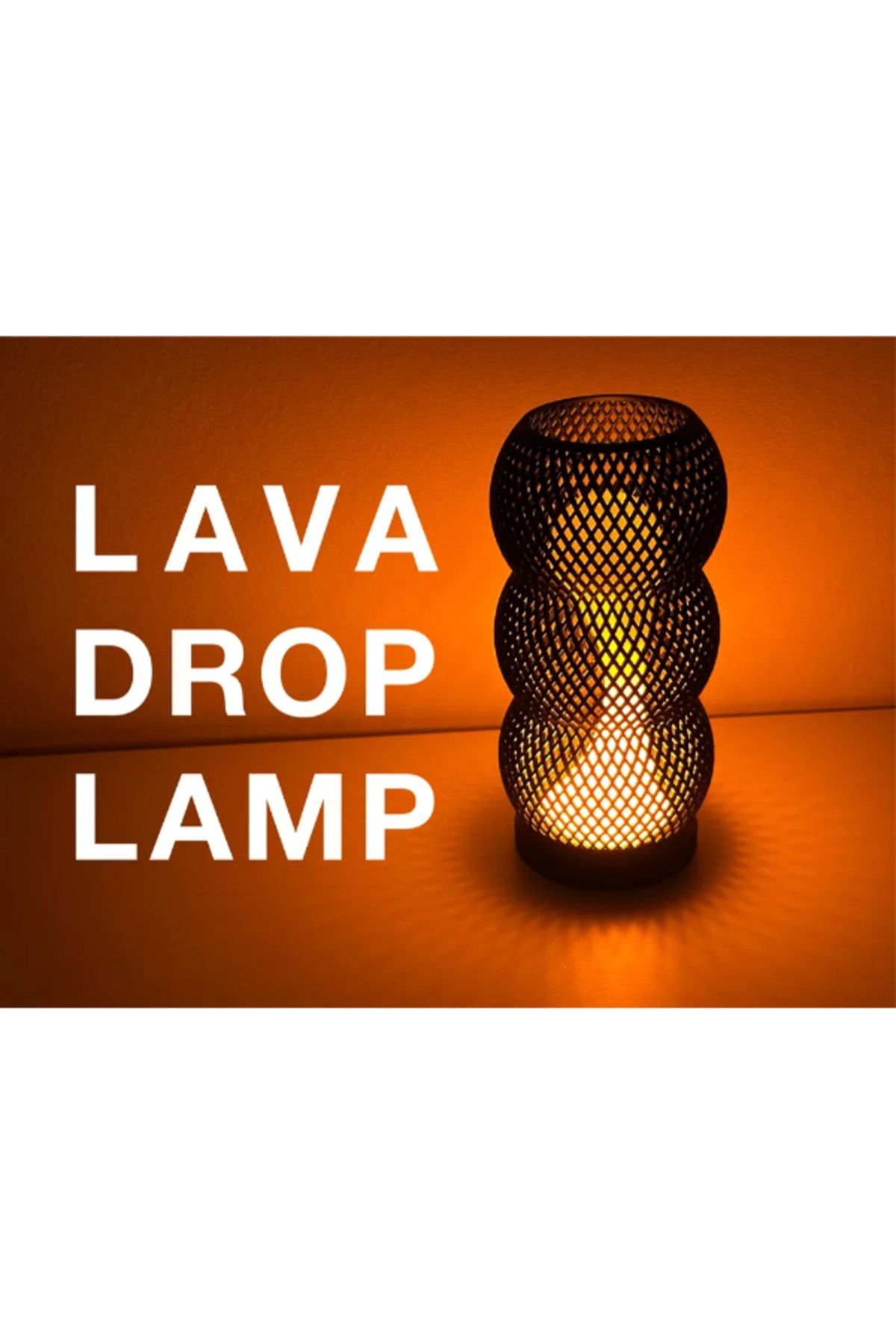 NOMOTHETIC Lava Damlası Lamba – Akıcı ve Modern Işık Tasarımı