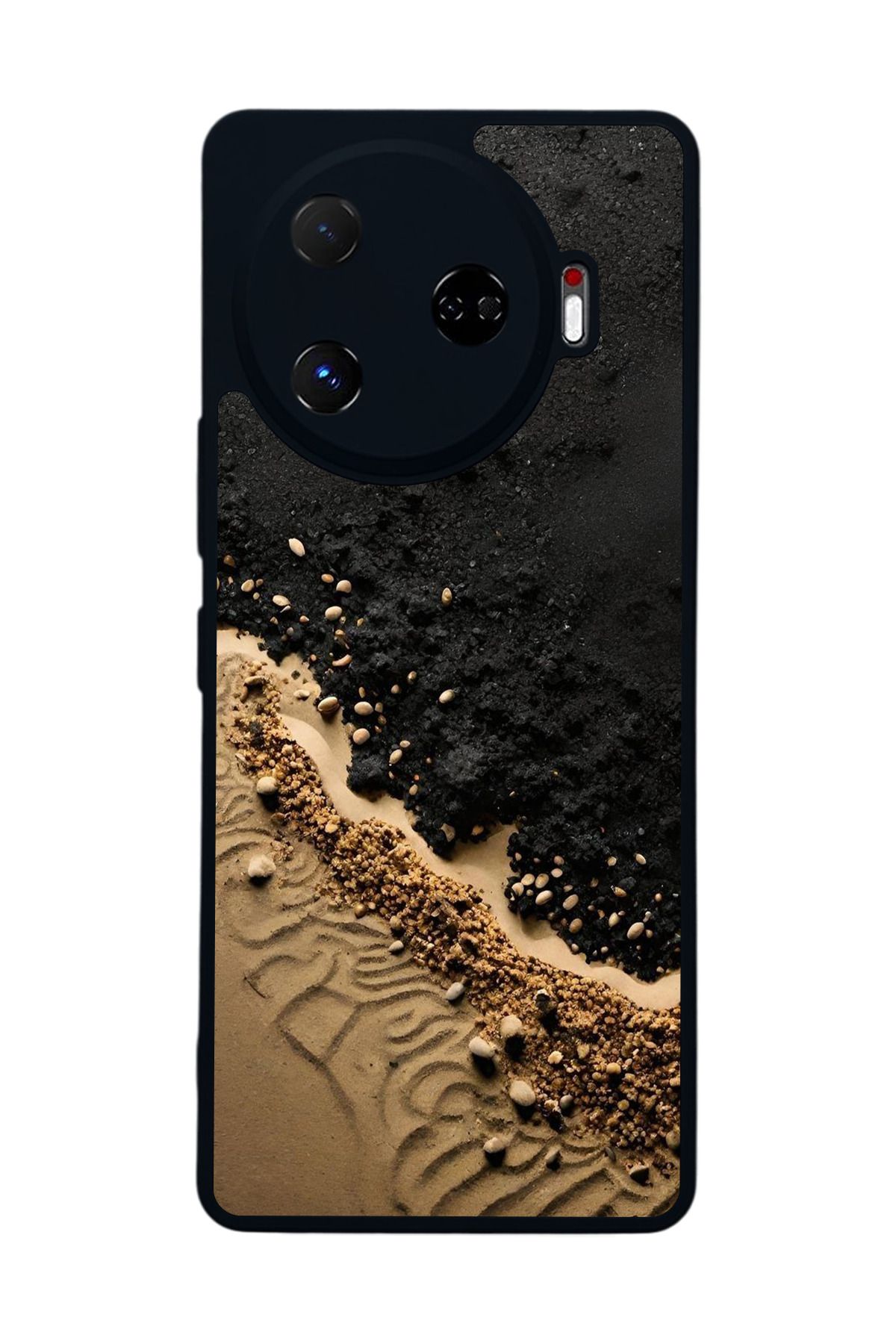 TECNO Camon 30 Pro Mat Siyah uyumlu Kılıf – Yumuşak Silikon, Koruyucu, Şok Emici Kapak