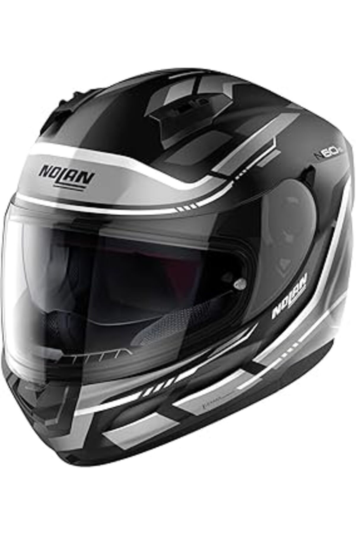 Mu Art Ahşap Nolan N60-6 Lancer 061 Kapalı Motosiklet Kaskı L